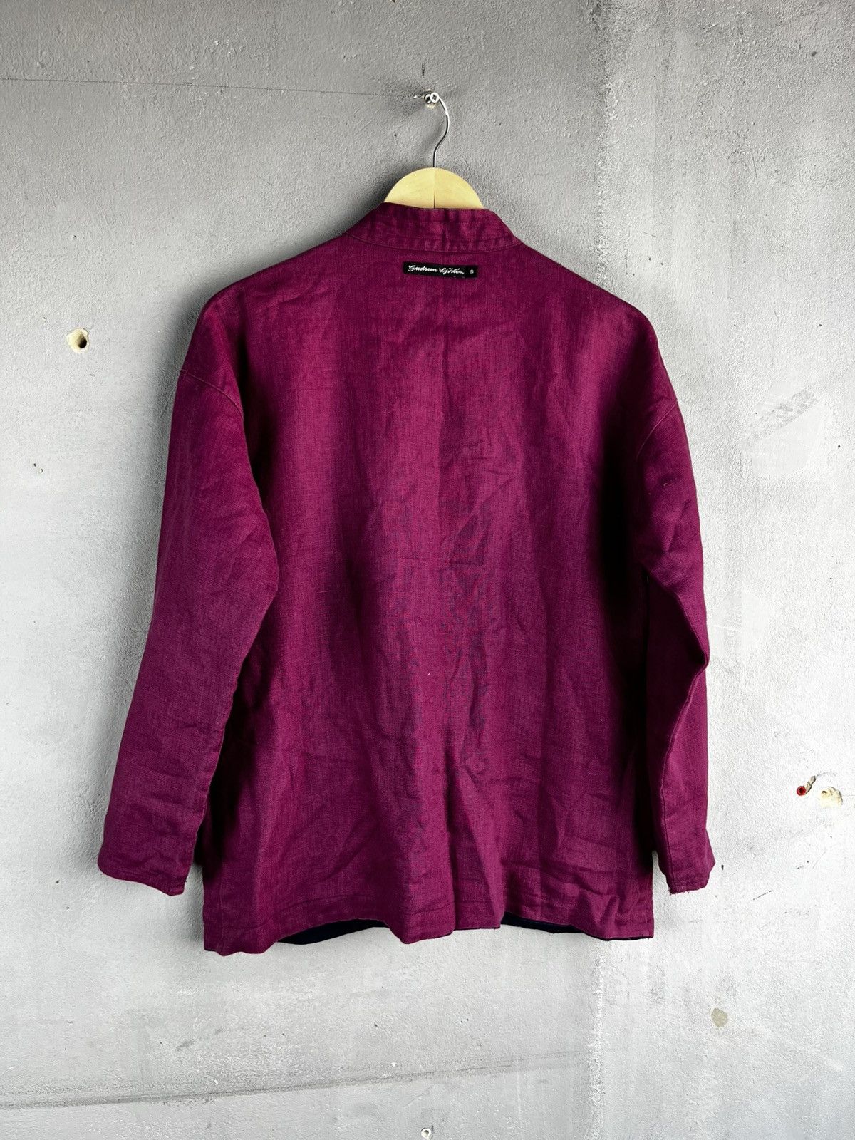 Gudrun Sjoden gudrun sjödén linen jacket 2/1 size s Size S / US 4 / IT 40 - 11 Thumbnail