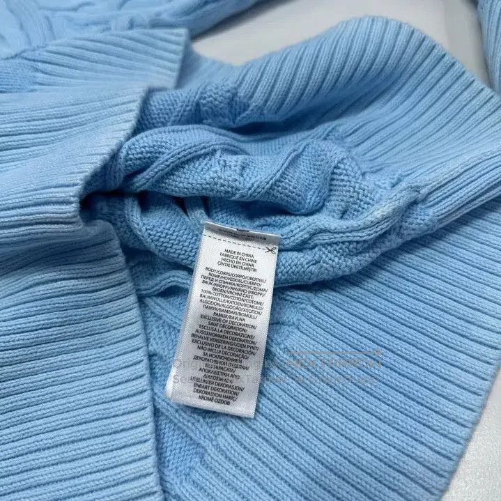 Polo Ralph Lauren Polo Ralph Lauren SS25 Men's Blue Cable Knit Sweater. Size US XL / EU 56 / 4 - 3 Thumbnail