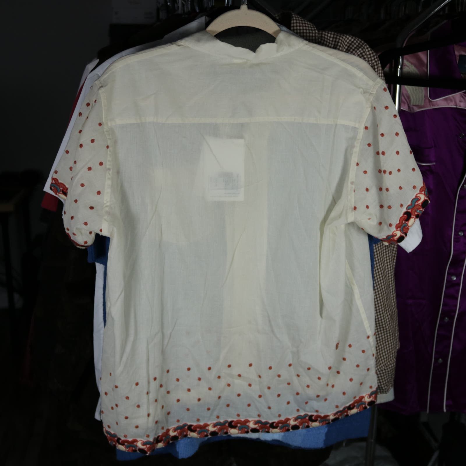 Bode Bode New York Whirling Dot Shirt S / M New Size US S / EU 44-46 / 1 - 5 Thumbnail