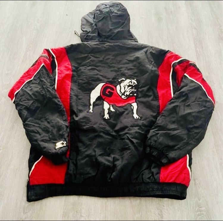 Starter Men’s Retro UGA Starter Jacket XL Size US XL / EU 56 / 4 - 1 Thumbnail