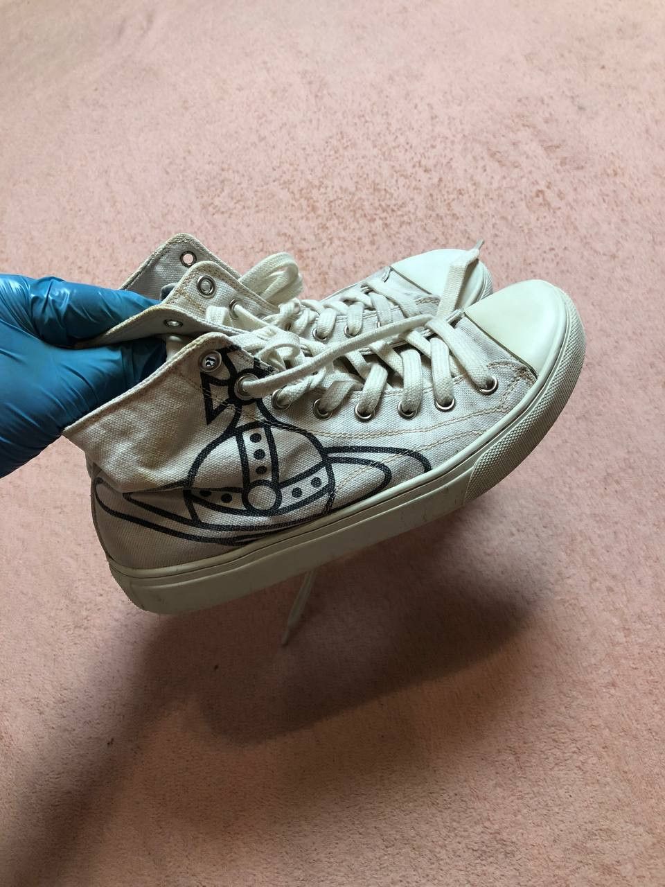 Vivienne Westwood VINTAGE Vivienne Westwood High Top Trainers Size US 8 / IT 38 - 17 Thumbnail