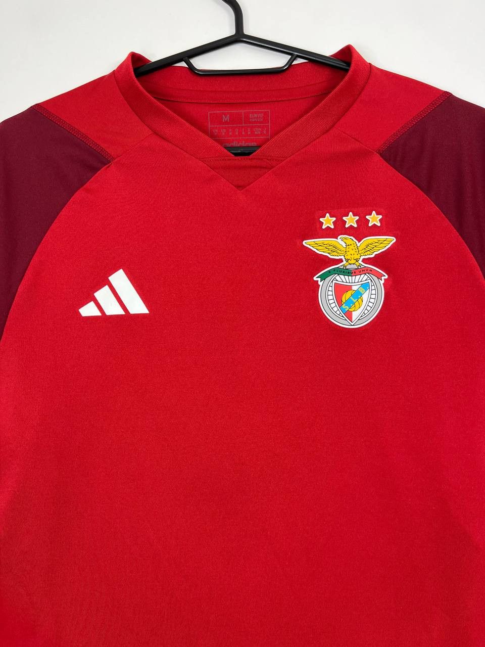 Adidas Benfica Training Shirt Football Soccer Jersey Adidas Size M Size US M / EU 48-50 / 2 - 2 Thumbnail