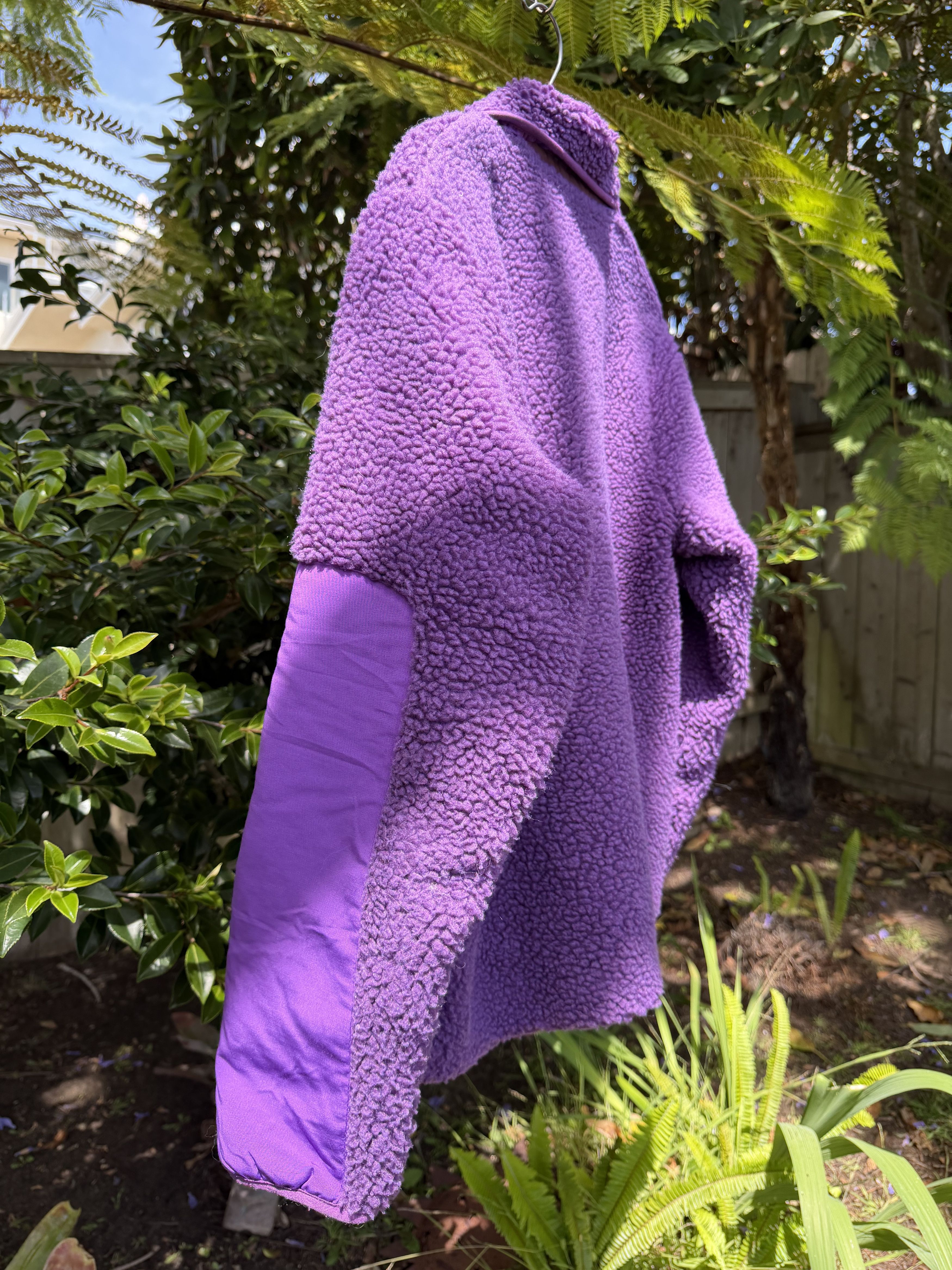 Stan Ray Stan Ray High Pile Fleece Zip-up Jacket in Purple Size Small Size US S / EU 44-46 / 1 - 23 Thumbnail