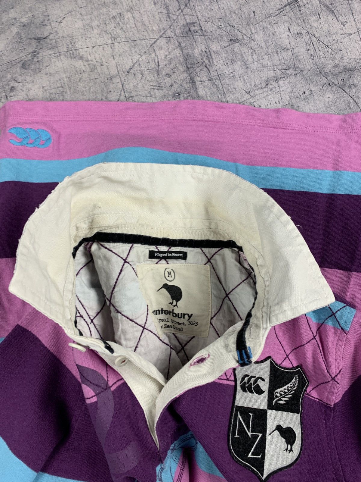 Canterbury of New Zealand Vintage Canterbury of New Zealand Rugby Shirt 90s striped Size US M / EU 48-50 / 2 - 11 Thumbnail
