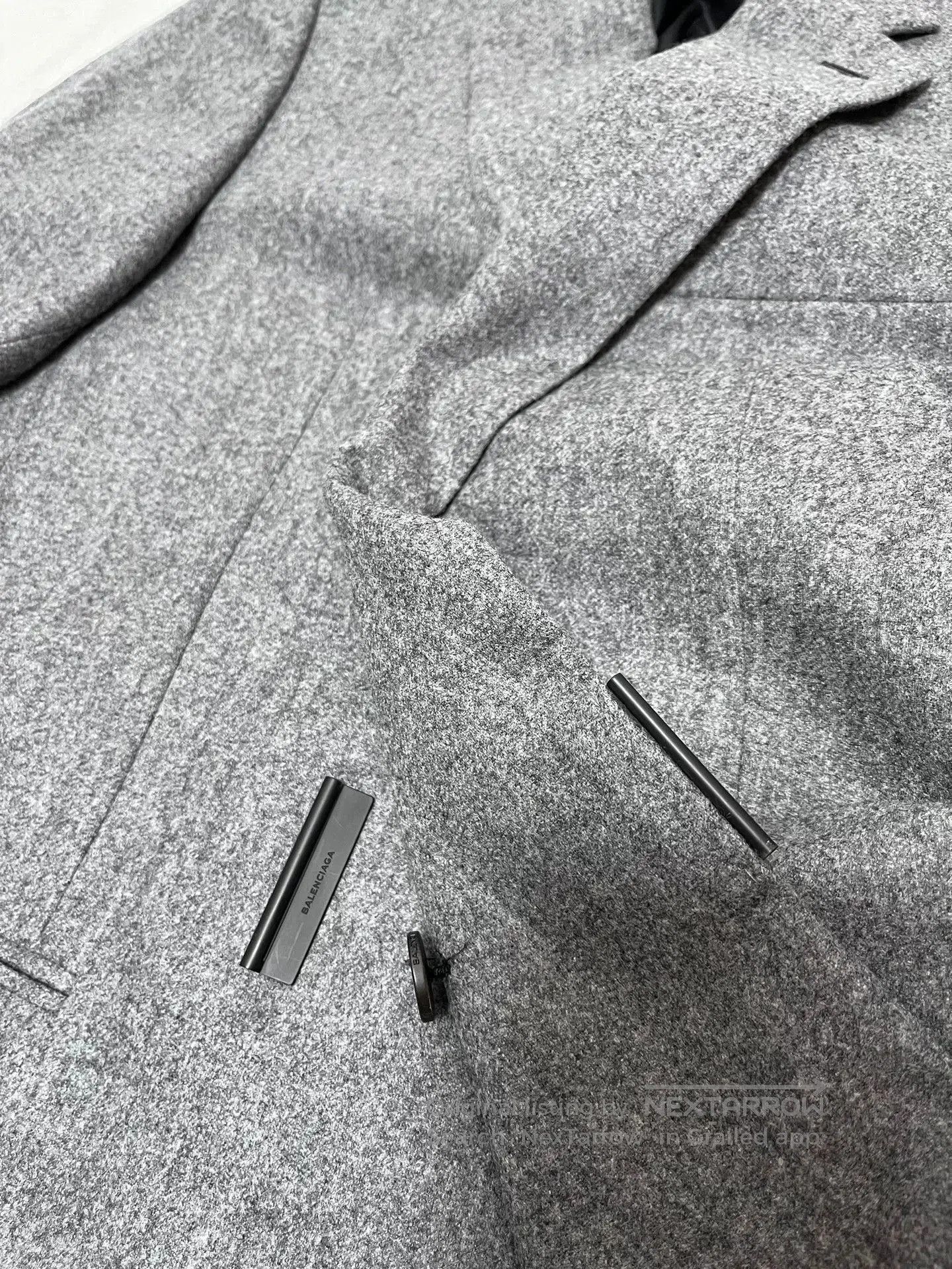 Balenciaga Balenciaga Gray Blazer Size 46. Size US S / EU 44-46 / 1 - 7 Thumbnail