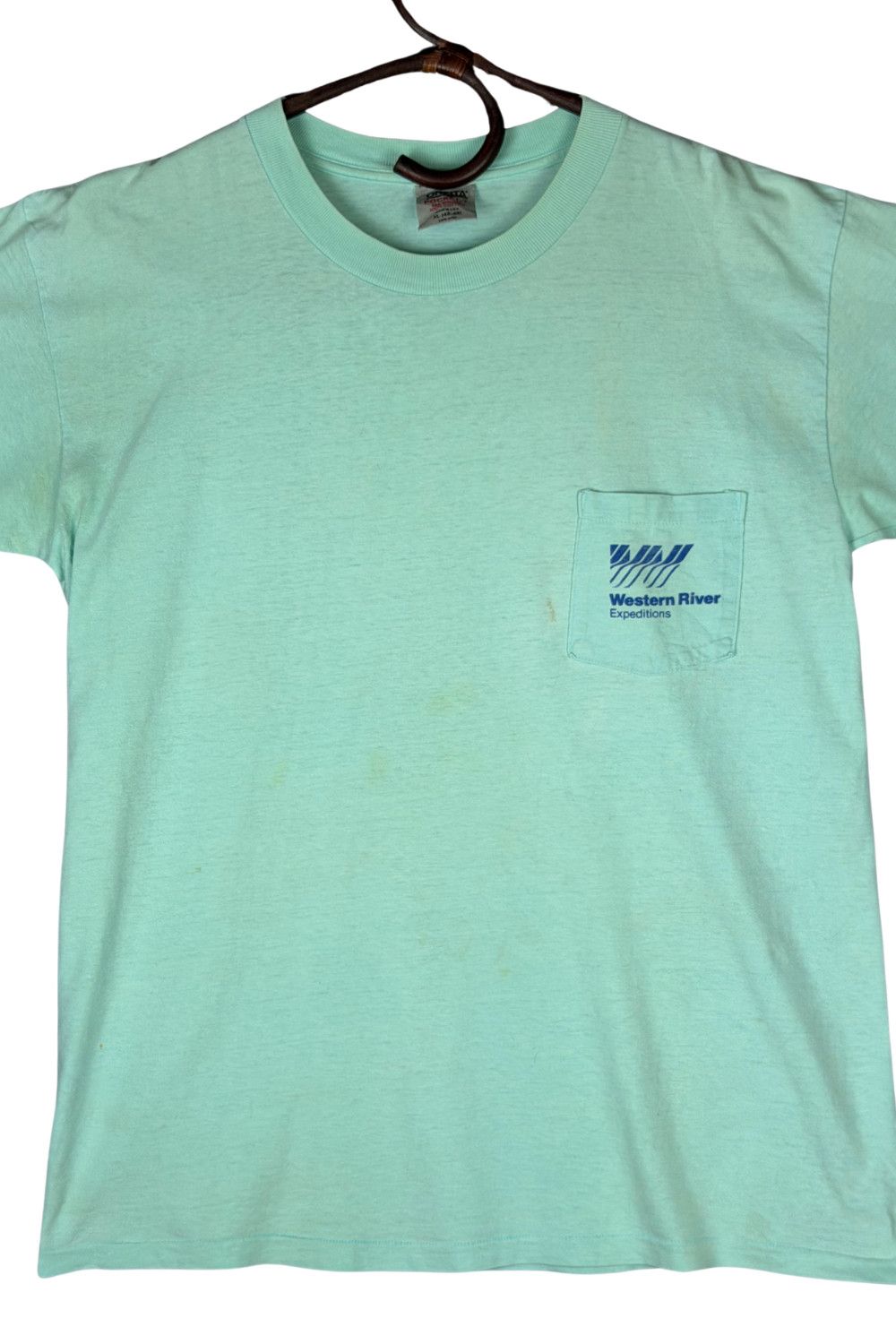 Vintage Vintage 90s Western River Expeditions Oneita Pocket Tee USA Size US XL / EU 56 / 4 - 5 Thumbnail