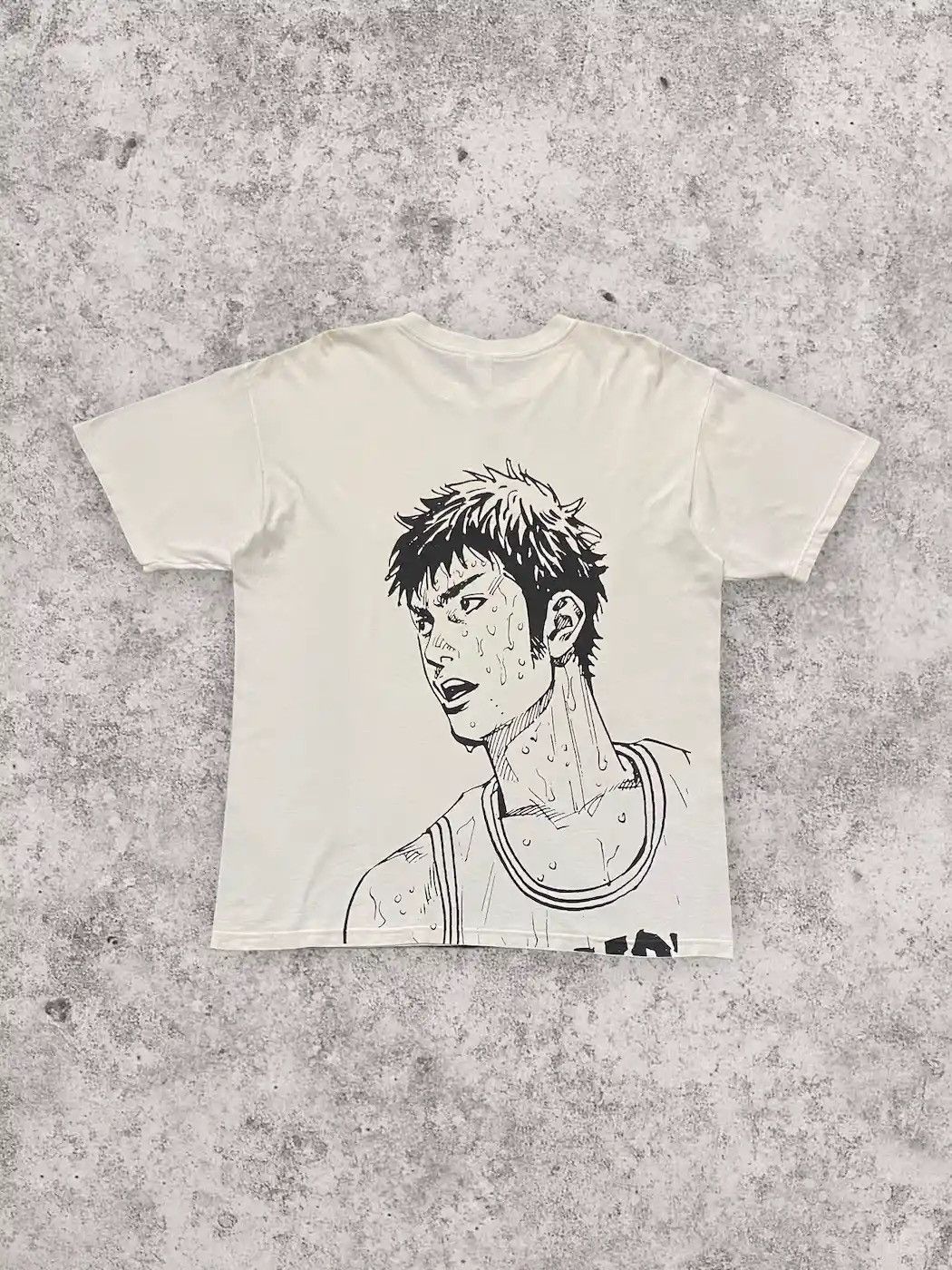 Anime × Cartoon Network × Vintage Vintage Slam Dunk Shohoku Hisashi Mitsui Anime Official Tee Size US L / EU 52-54 / 3 - 1 Thumbnail