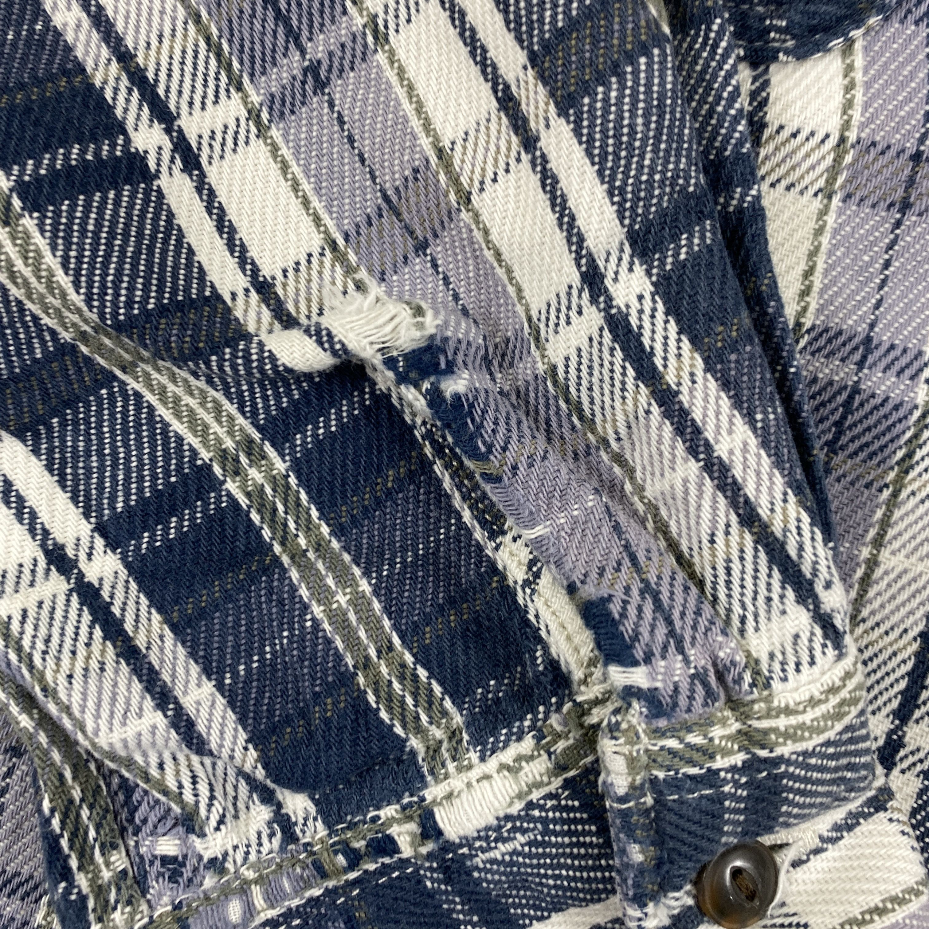 Japanese Brand Vintage Edwin Flannel Button Up - J480 Size US XL / EU 56 / 4 - 10 Thumbnail
