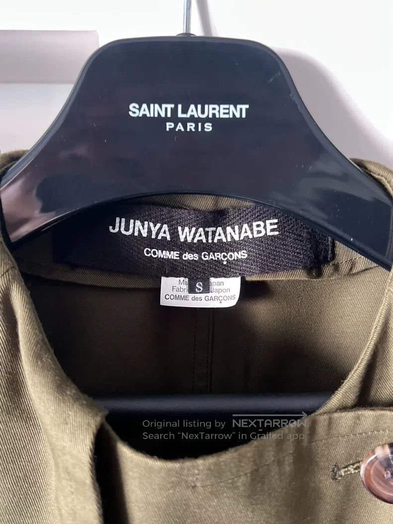 Junya Watanabe Junya Watanabe Lady's Short Military Trench Jacket Size S / US 4 / IT 40 - 4 Thumbnail