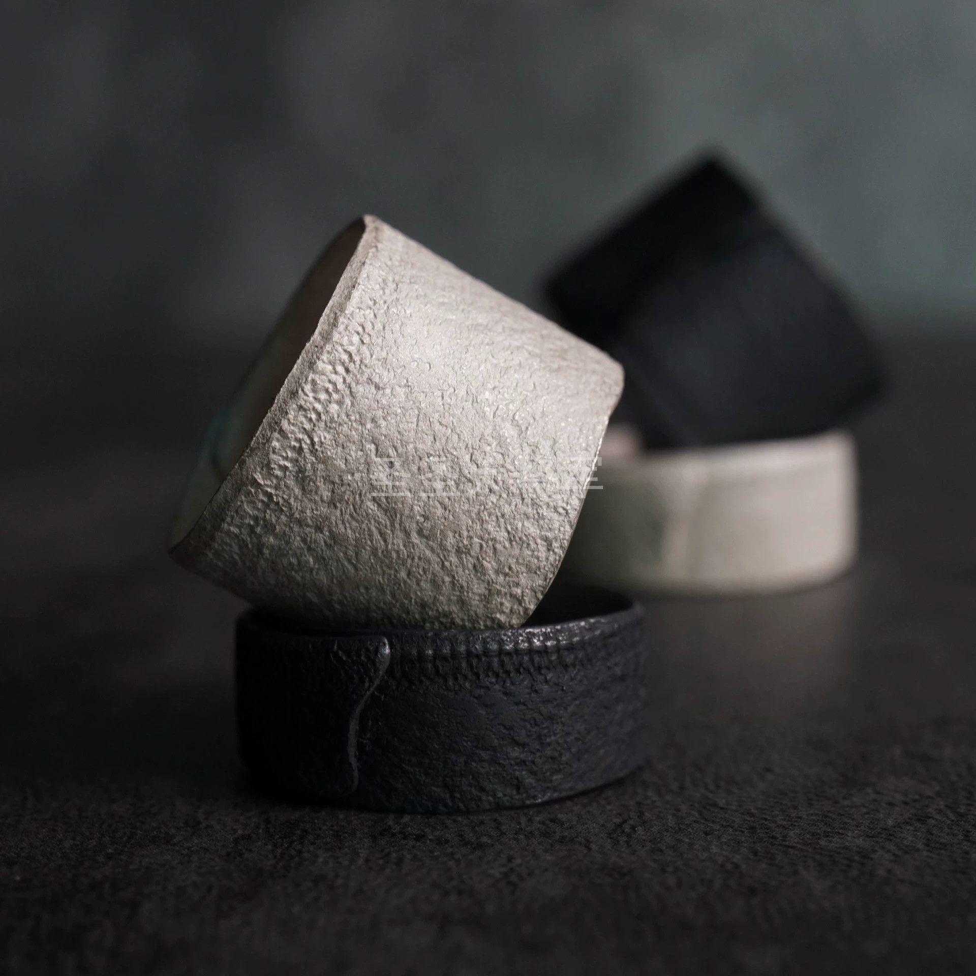 DETAJ Detaj Uma Wang Sterling Silver Cuffed Velvet Ring Size ONE SIZE - 3 Thumbnail
