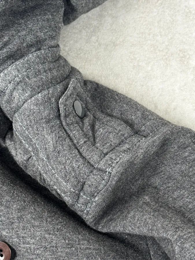 Marc Jacobs Marc Jacobs Grey Napoleon Fur Buttoned Hooded Sweater Size US S / EU 44-46 / 1 - 9 Thumbnail