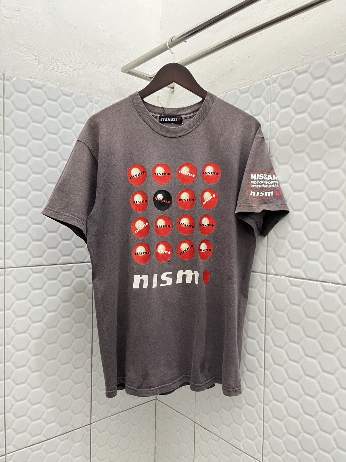 Vintage Nismo Nissan Racing Thrashed Faded Tee