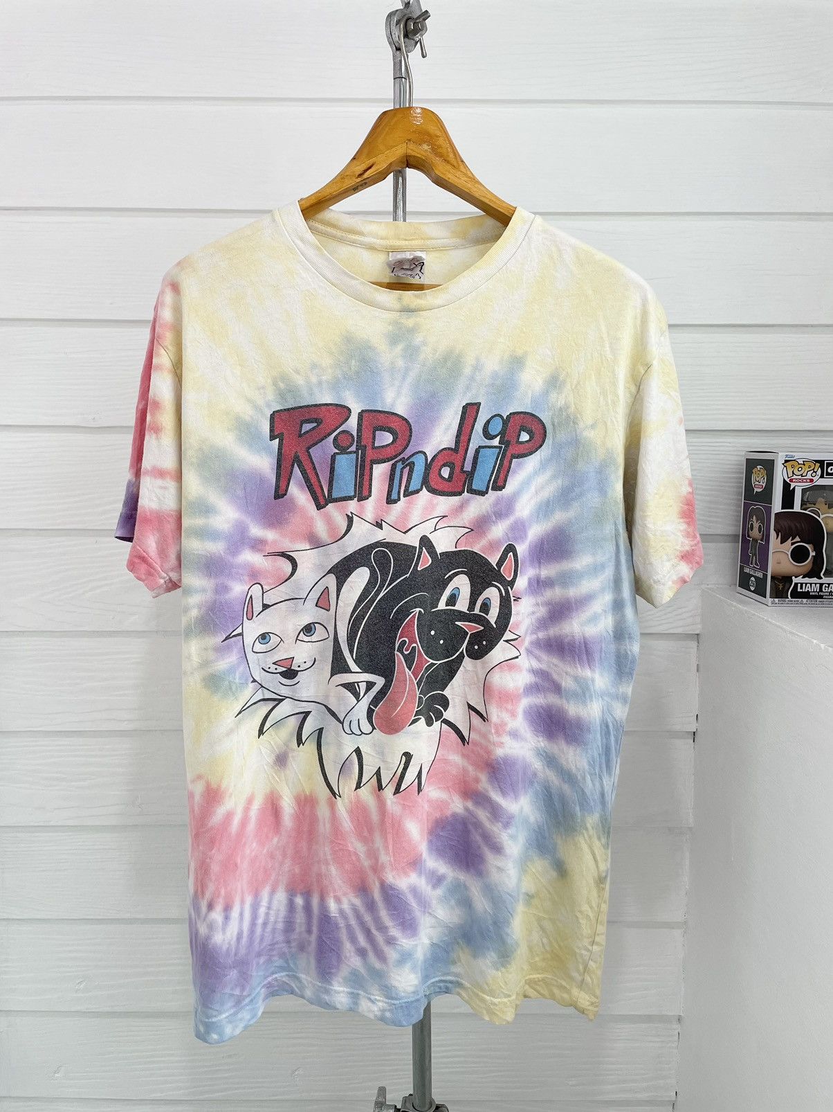 RIP N DIP NERM & JERM SHOW TIE DYE T-SHIRT