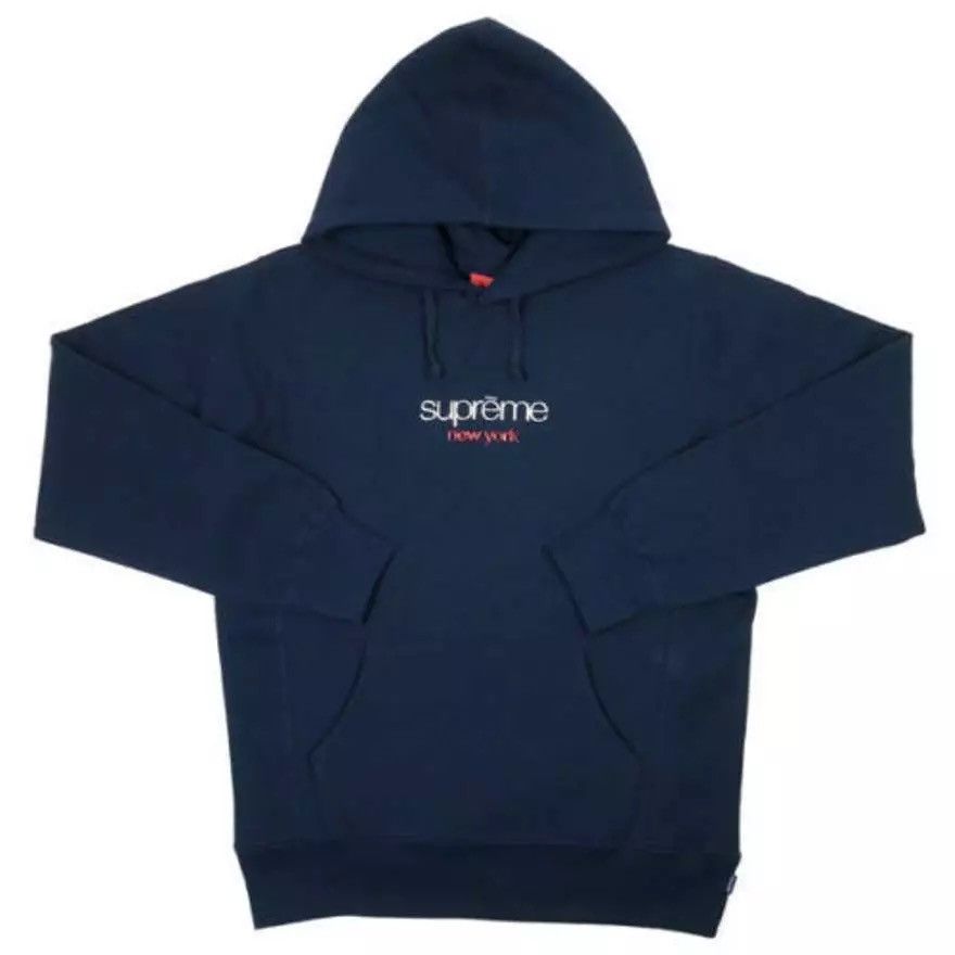 Supreme Classic Logo Hoodie | Grailed