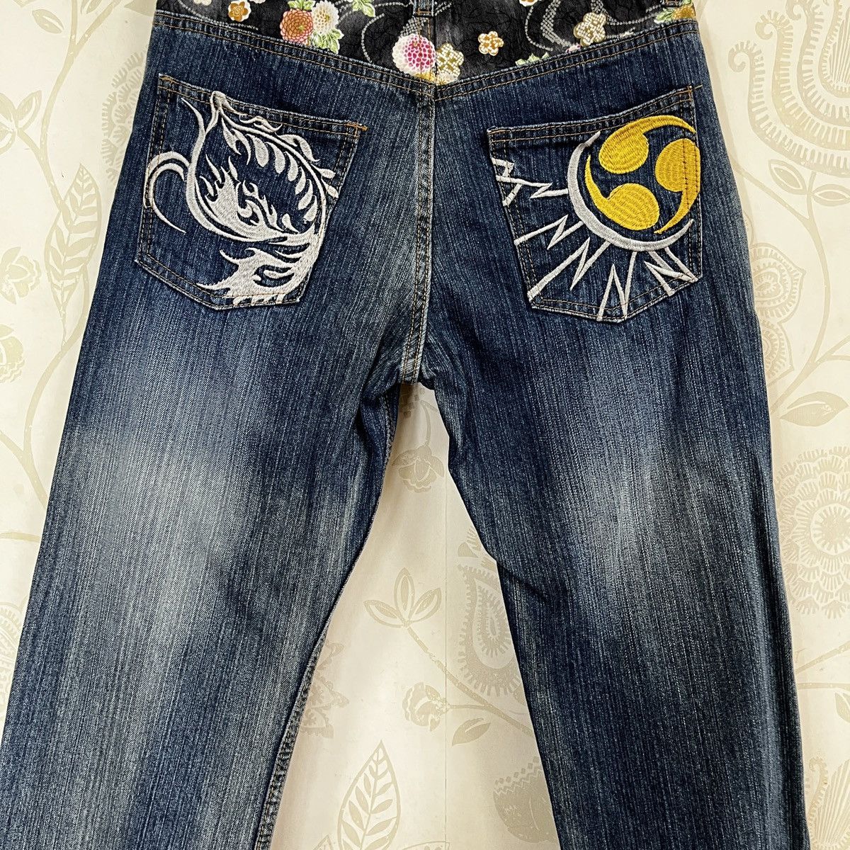 If Six Was Nine × Japanese Brand × Kamakura Vintage Karakuri Japan Denim Jeans Size US 29 - 13 Thumbnail