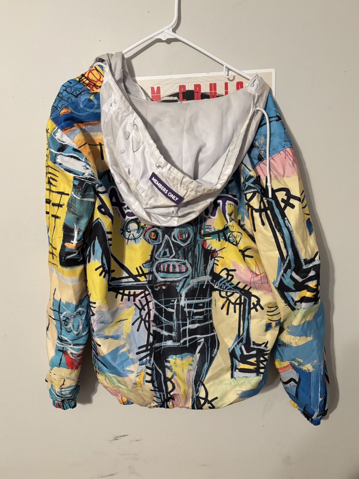 Members Only Basquiat Windbreaker Size US M / EU 48-50 / 2 - 2 Thumbnail