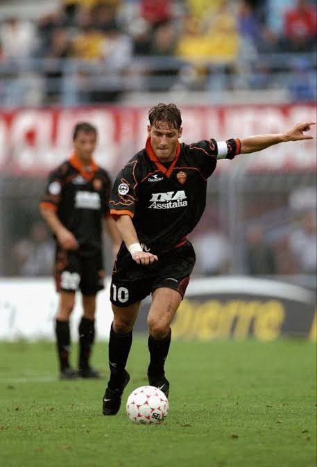 Diadora As Roma 3rd 1999-00 Totti #10 Soccer Jersey Size US L / EU 52-54 / 3 - 3 Thumbnail