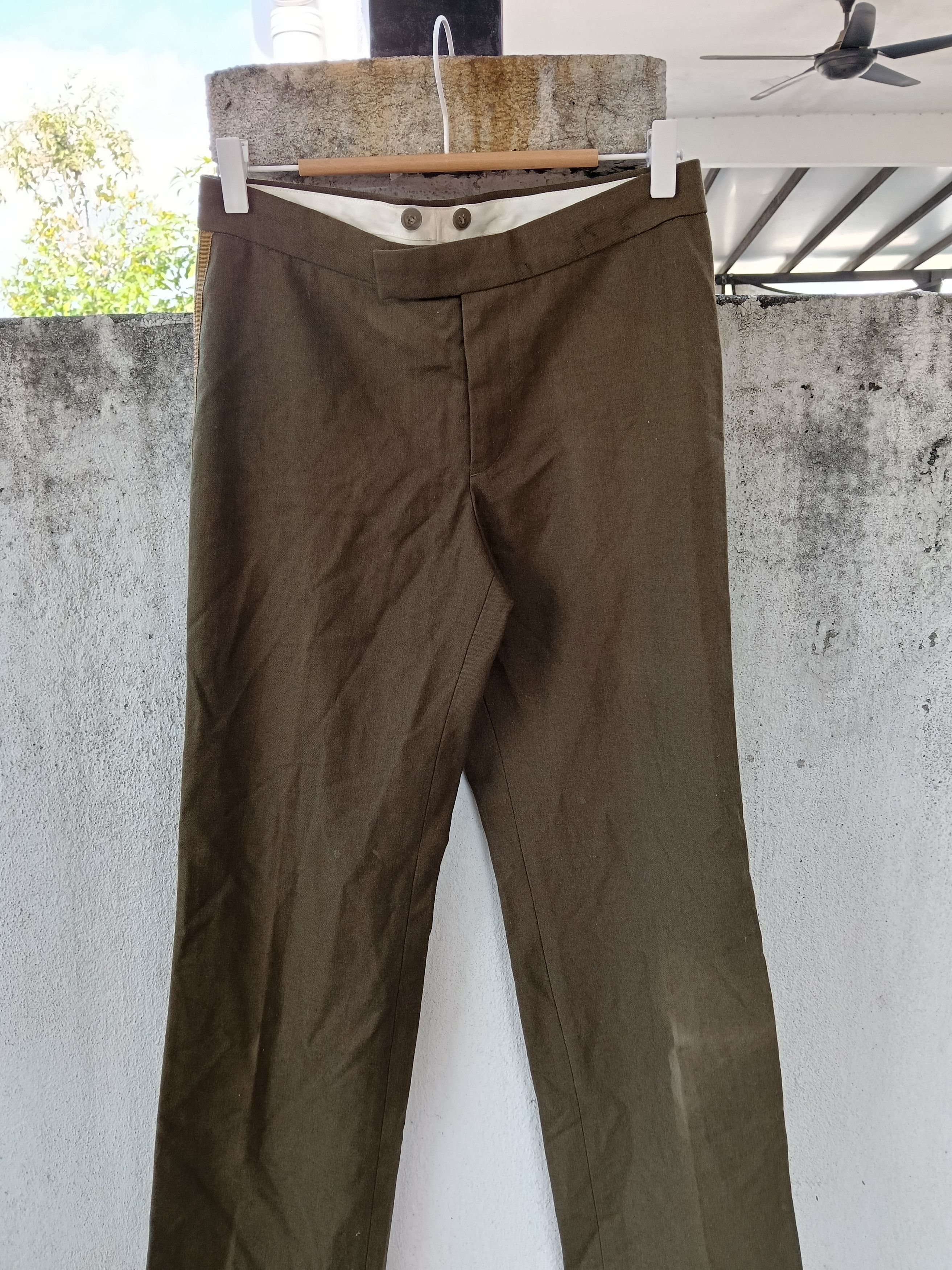 Japanese Brand 💥 Hemwork Unlimited Japanese Wool Pants 💥 Size US 30 / EU 46 - 4 Thumbnail