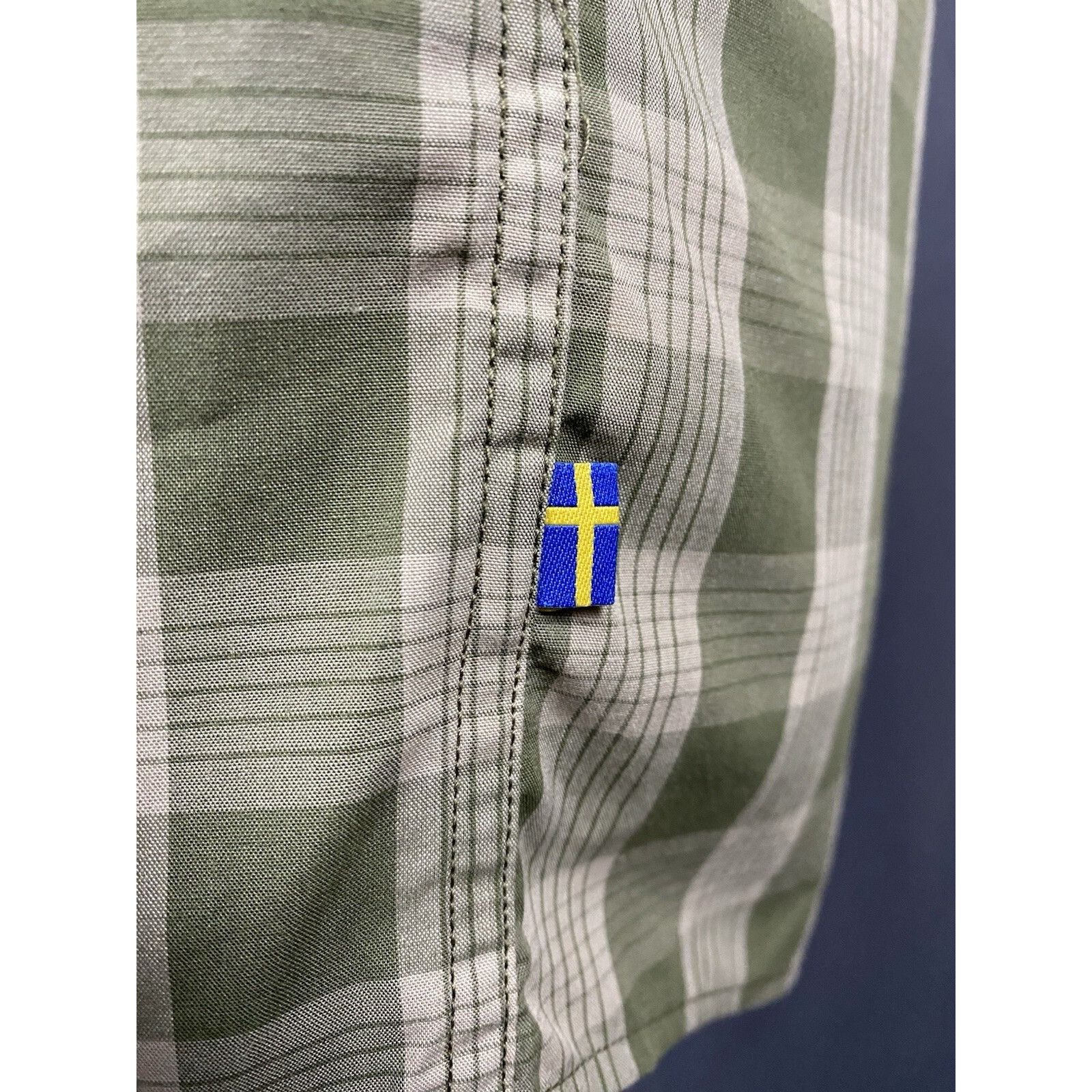 Fjallraven Fjallraven Ovik Men's Green Checked Shortsleeve Shirt Size S Size US S / EU 44-46 / 1 - 10 Thumbnail