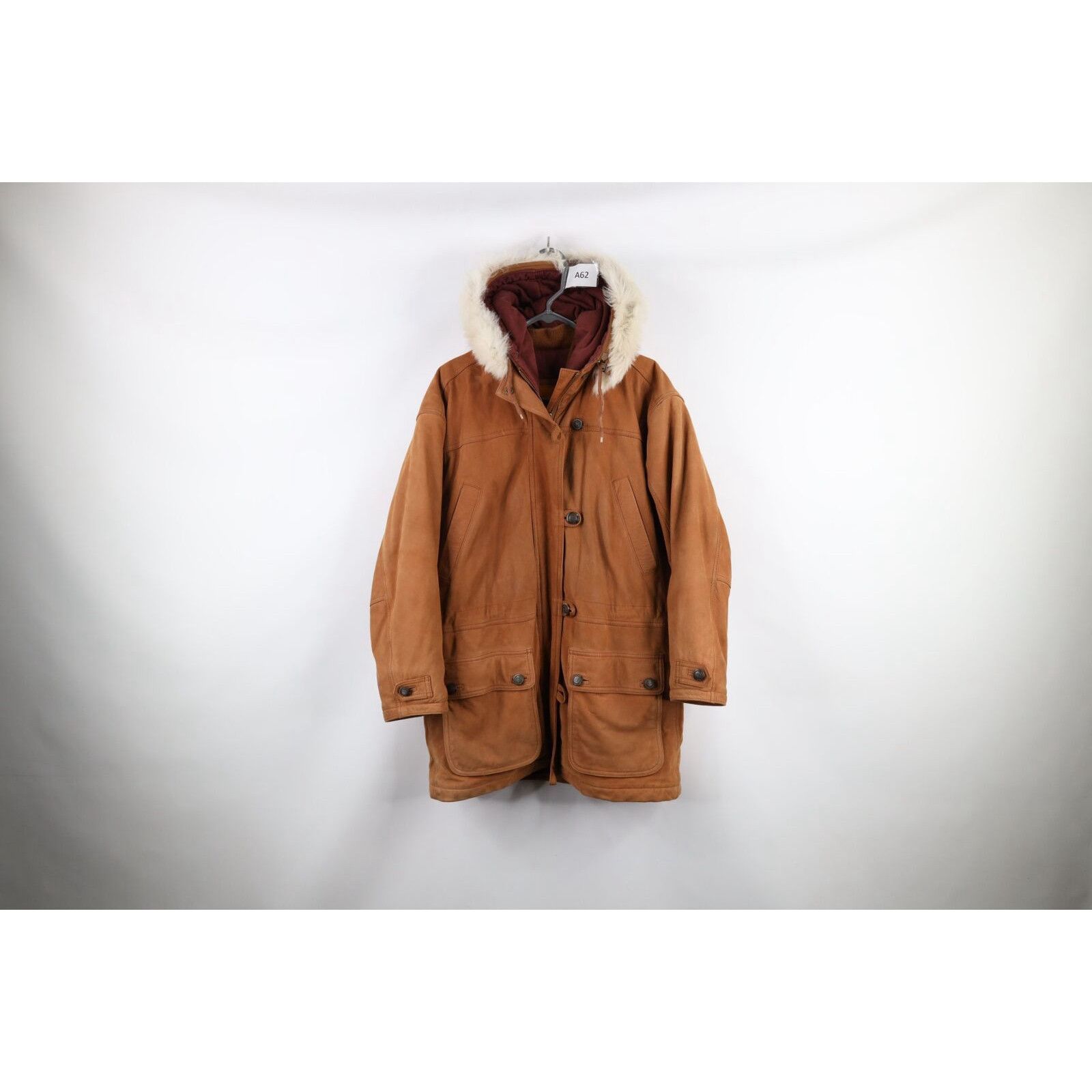 Vintage 90s-00'S Timberland windbreaker, men's size L cotton Beige type Vintage Second Hand main image 1