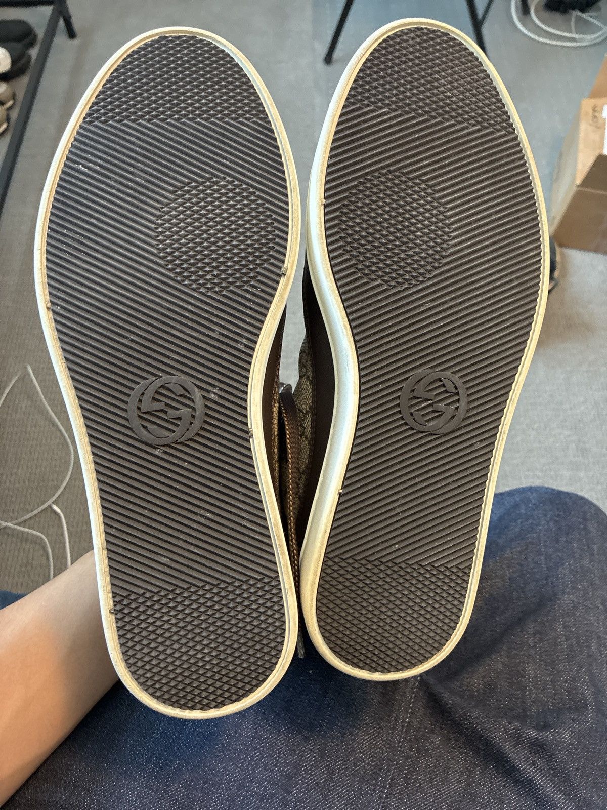 Gucci Gucci High Tops Size US 8 / EU 41 - 11 Thumbnail