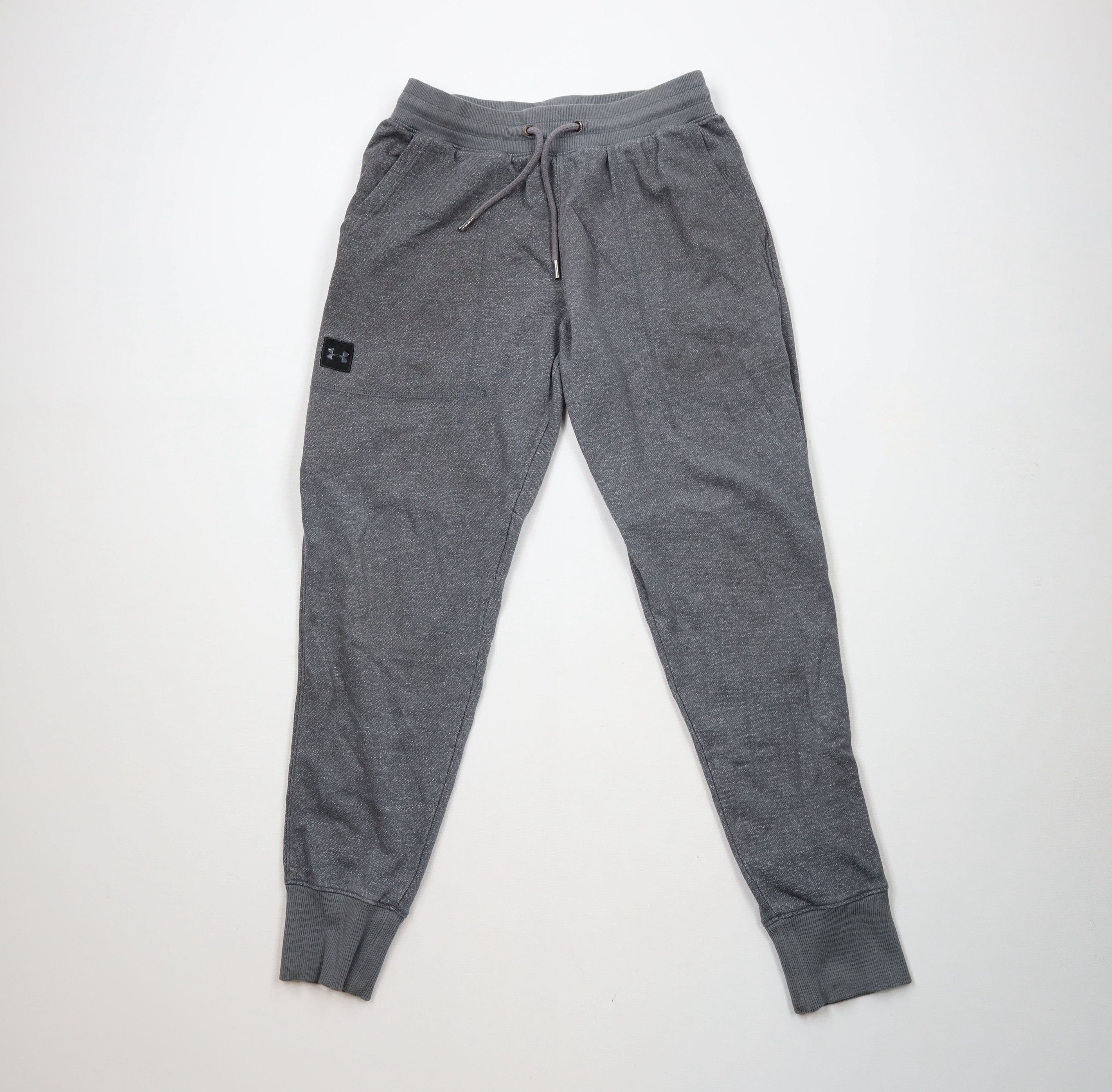 Under Armour × Vintage Under Armour Fitted Jersey Knit Chambray Sweatpants Joggers Size US 36 / EU 52 - 1 Thumbnail