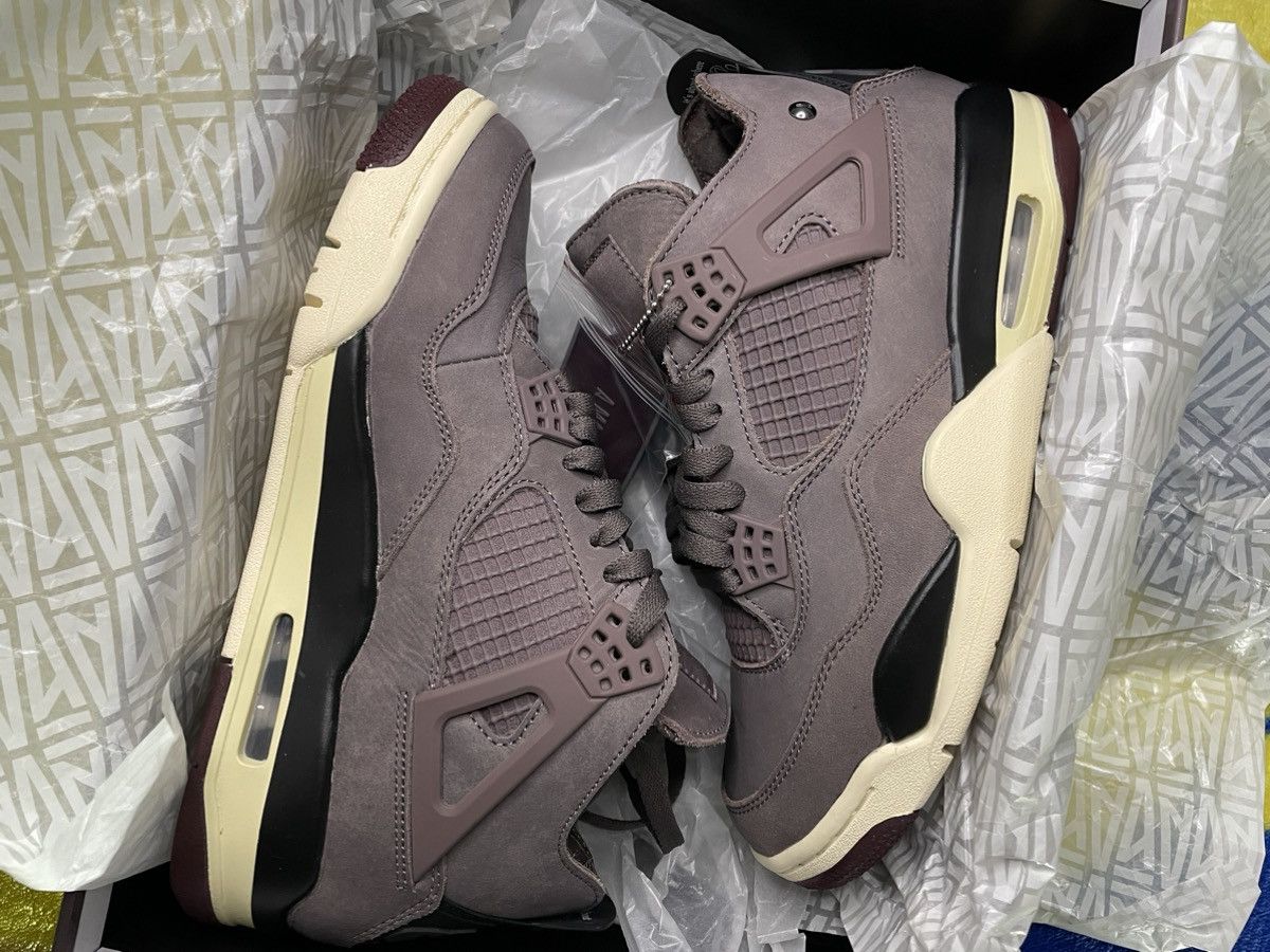 A Ma Maniere × Jordan Brand A ma maniere Jordan 4 Violet Size US 7.5 / EU 40-41 - 3 Thumbnail