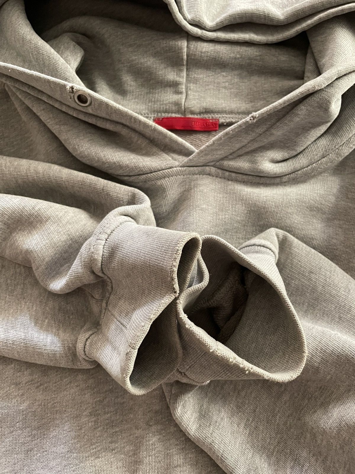 Prada Prada Linea Rossa Red Tab Hoodie Size US XL / EU 56 / 4 - 10 Thumbnail