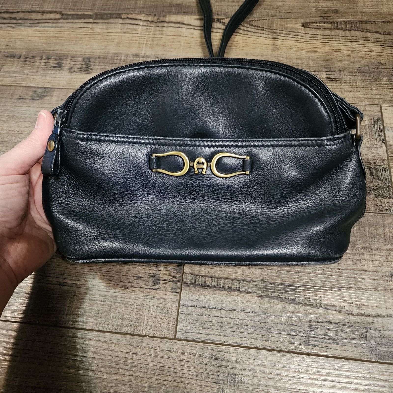 Etienne Aigner Vintage Etienne Aigner Small black leather Purse handbag 4a Size ONE SIZE - 1 Thumbnail