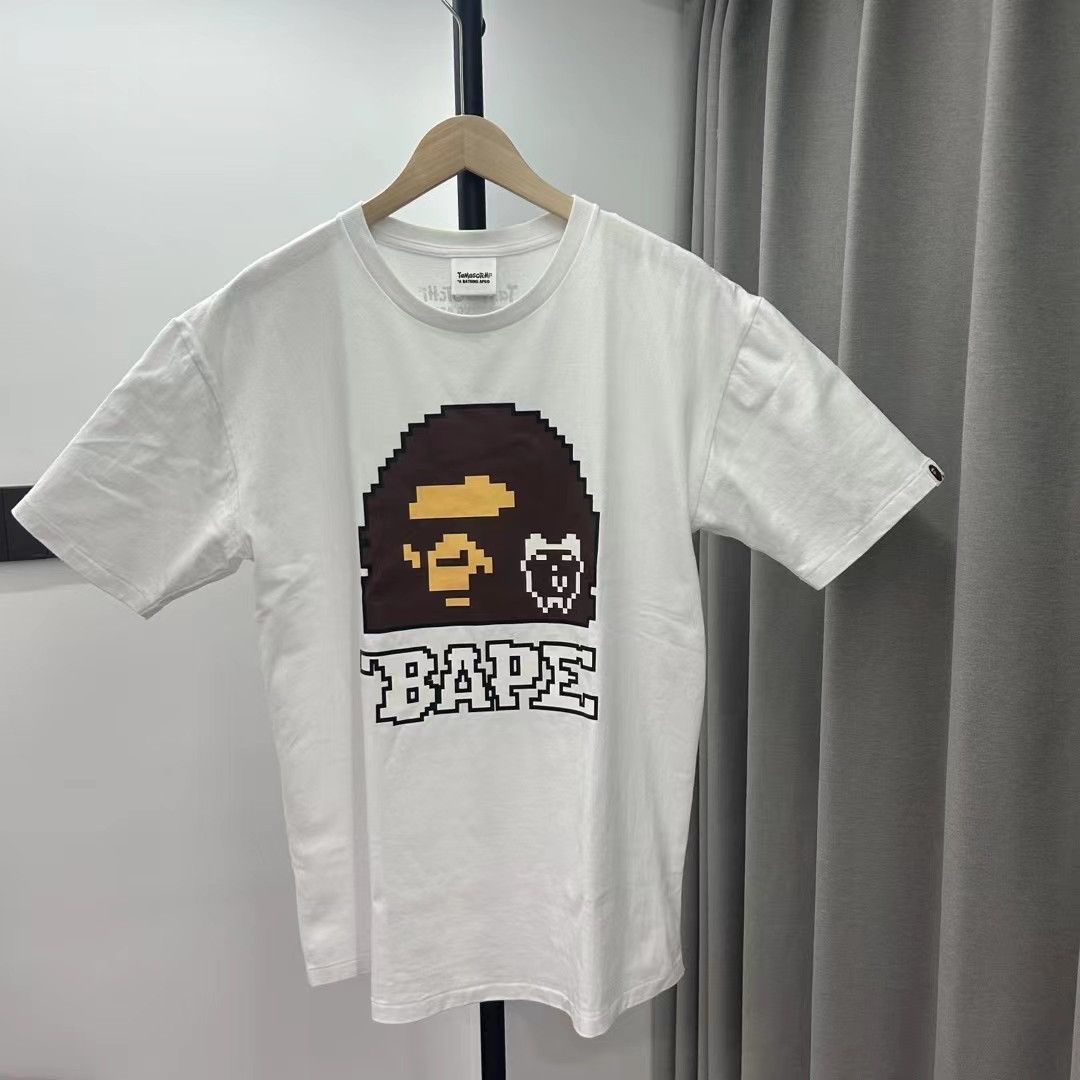 Bape BAPE x TAMAGOTCHI TEE Size US XXL / EU 58 / 5 - 1 Thumbnail