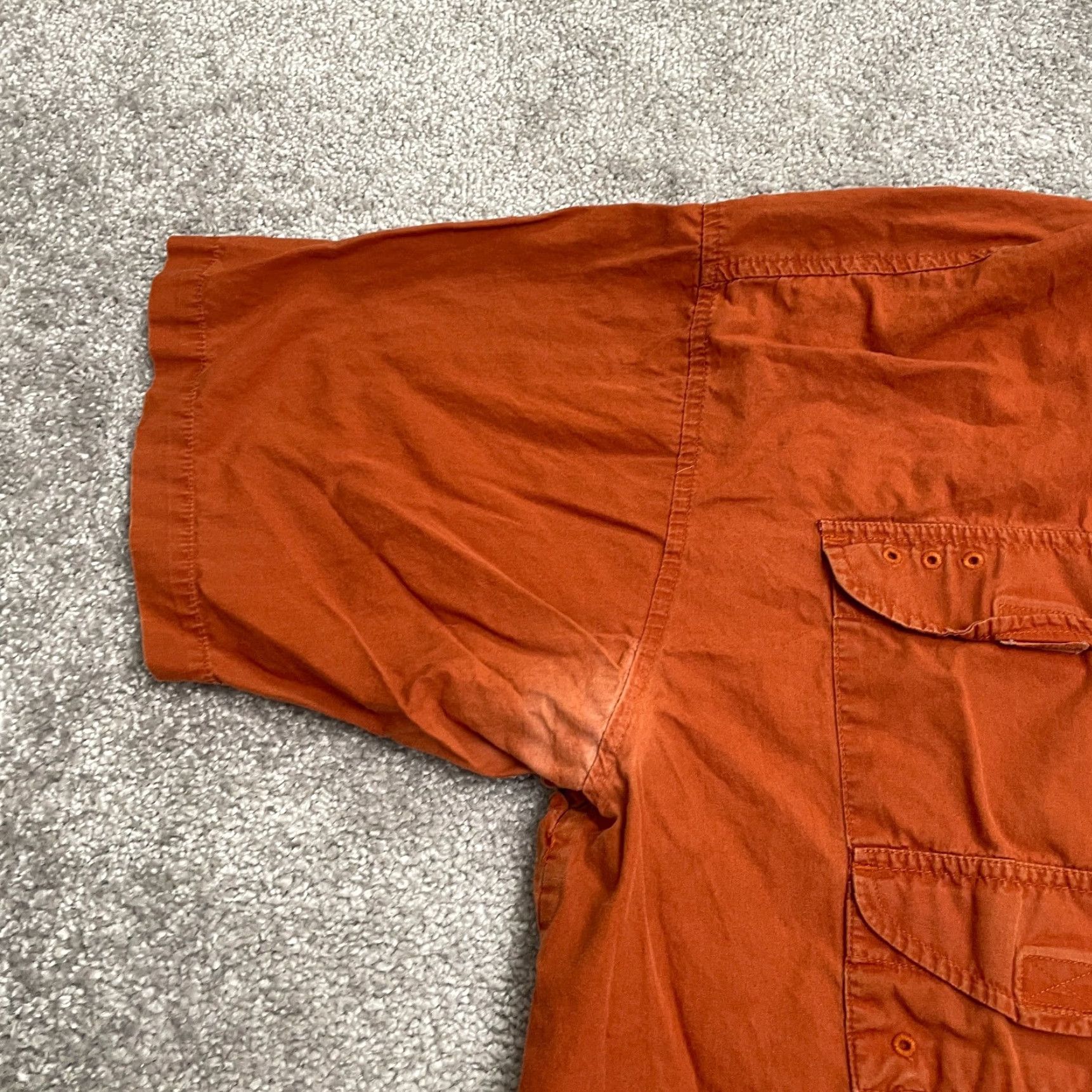 Vintage Columbia Bonehead Shirt Mens L Brown Short Sleeve Button-Up Athletic Outdoor Fishing Size US L / EU 52-54 / 3 - 6 Thumbnail
