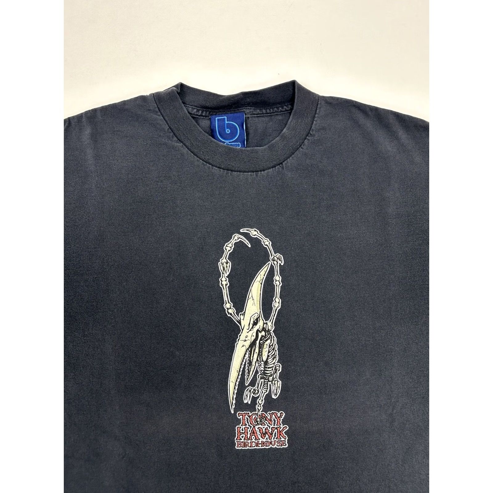 Vintage VINTAGE Birdhouse Mens L Black Skateboards Tony Hawk Pterodactyl Skate Long Sleeve Size US L / EU 52-54 / 3 - 2 Thumbnail