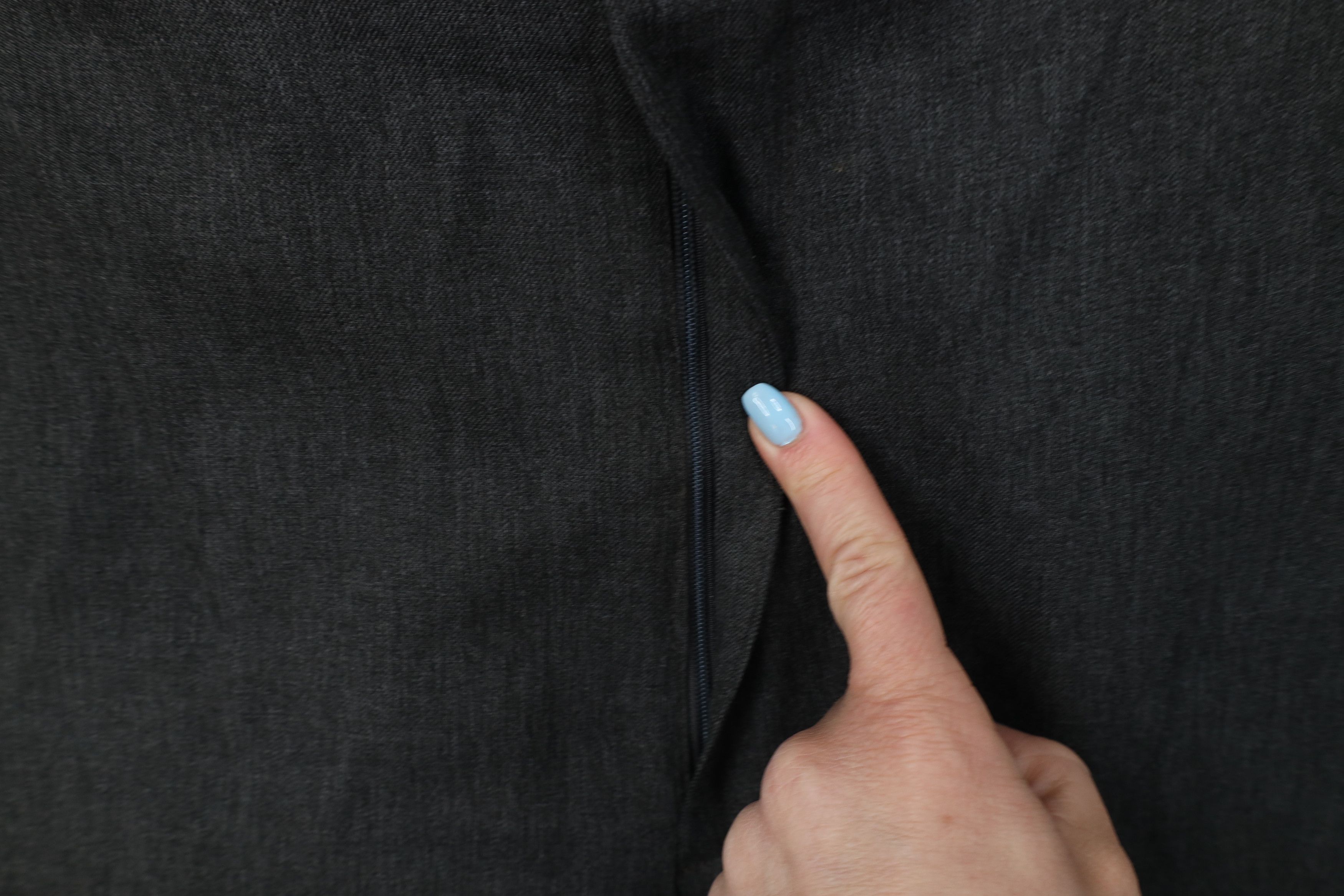 Vintage Vintage 70s Streetwear Knit Flared Wide Leg Chino Pants Gray Size US 44 / EU 60 - 5 Thumbnail