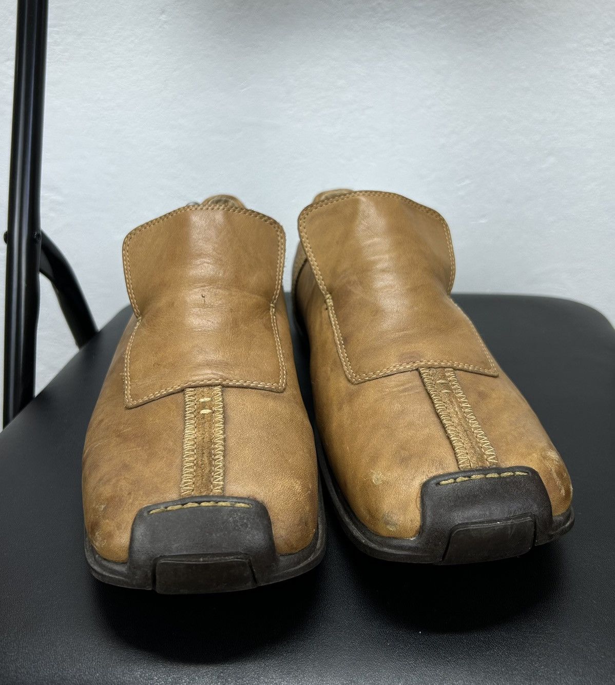 Diesel × Vintage Diesel Vintage Leather Brown Shoes Size 43 Size US 10 / EU 43 - 3 Thumbnail