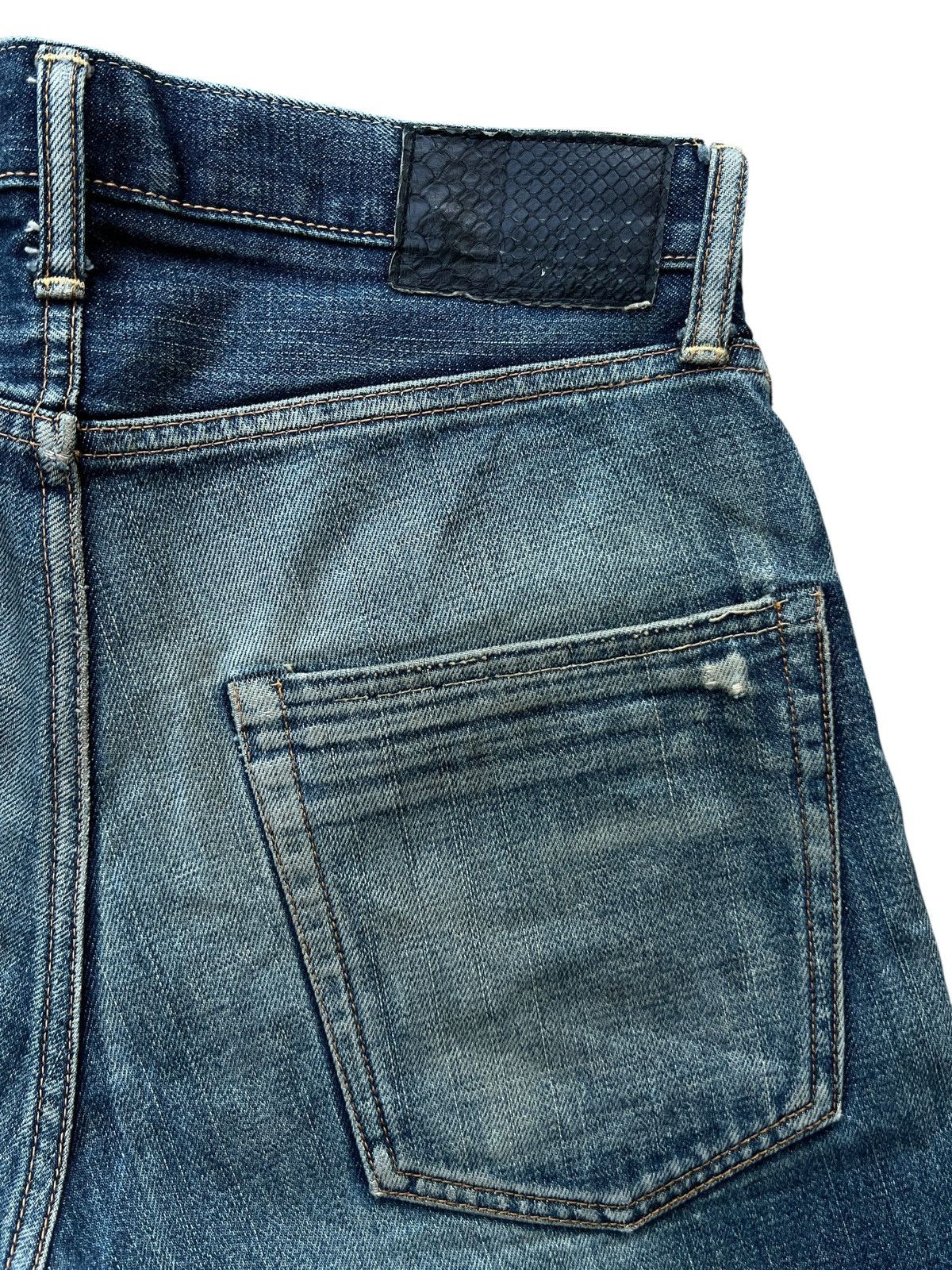 Visvim Visvim Selvedge Mudwash Distressed Denim Jeans 30x31 Size US 30 / EU 46 - 8 Thumbnail