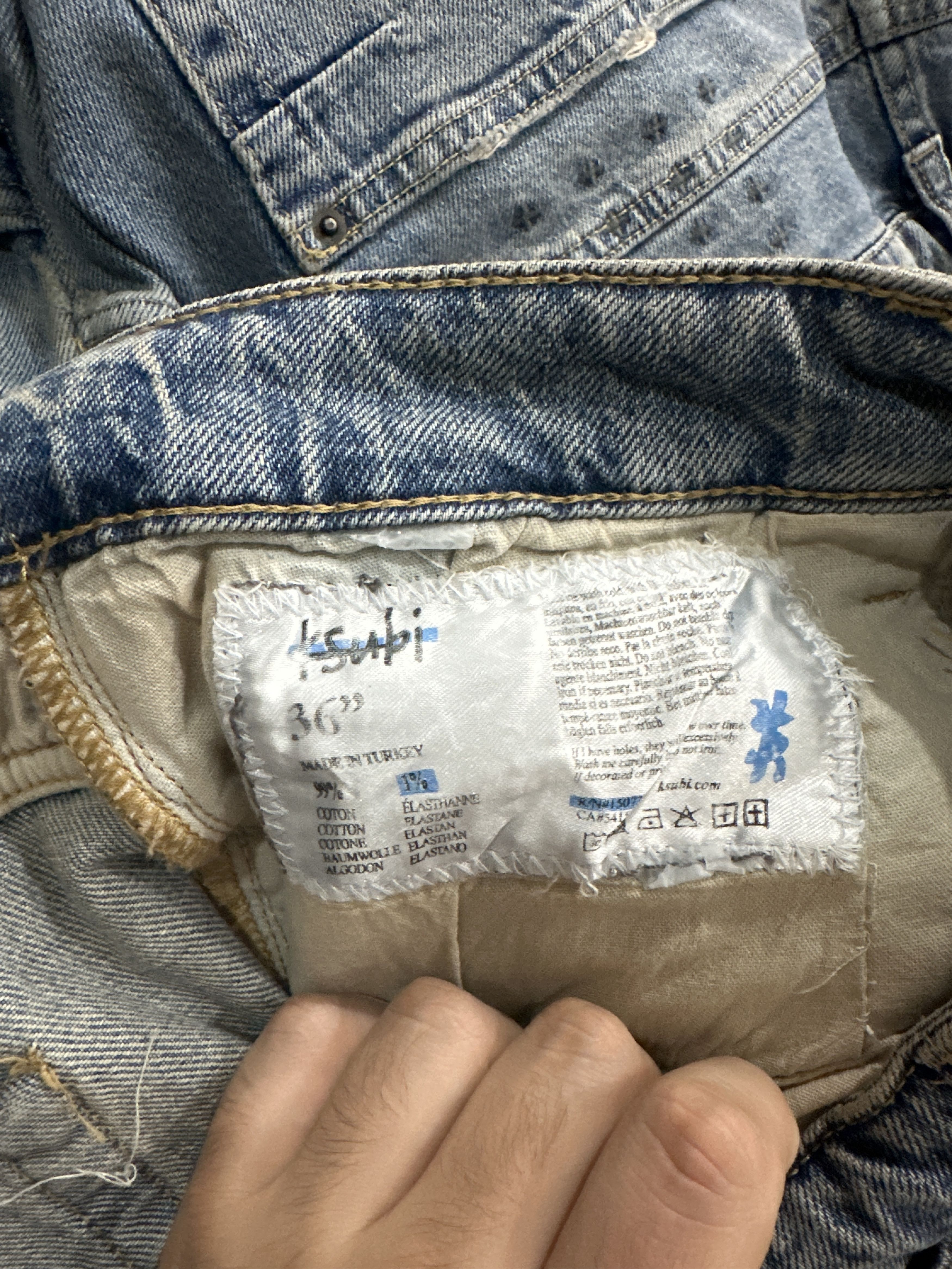 Ksubi Ksubi Van Vinkle Heritage Jeans Size 36 Blue Size US 36 / EU 52 - 11 Thumbnail