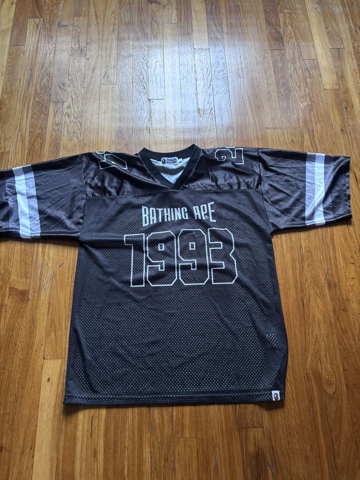 Bape Bape 88 Football Jersey | Grailed