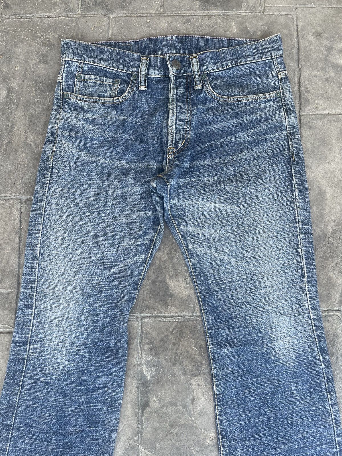 Japanese Brand JAPAN MADE Ku Denim Melt Into The Universe Lot 515654 Size US 30 / EU 46 - 2 Thumbnail