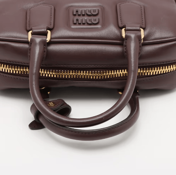 Miu Miu Arkady Leather Two-Way Handbag Size ONE SIZE - 5 Thumbnail