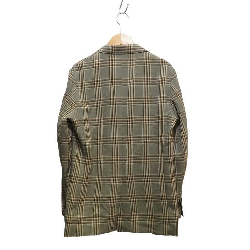 Needles Jacket Peaked Lapel Check Tailored Beige Size US XS / EU 42 / 0 - 2 Thumbnail