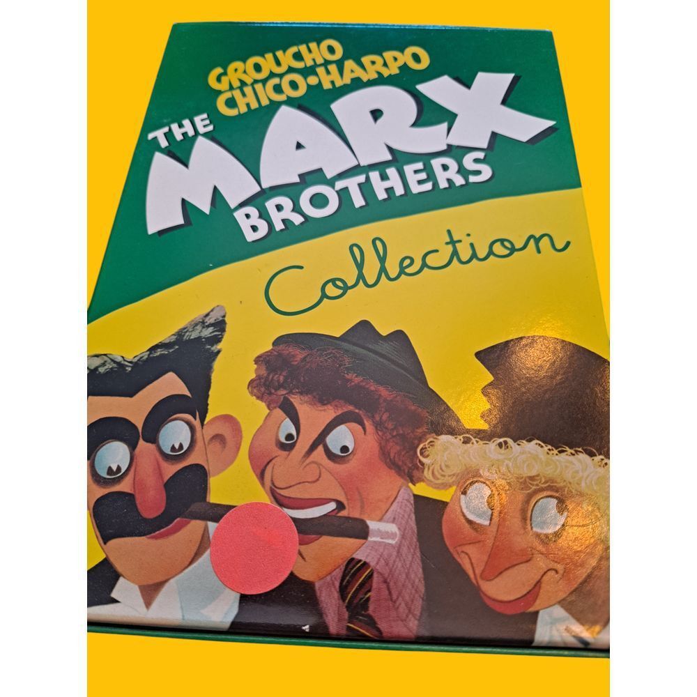 Marx Brothers Collection DVD Set 7 Classic Comedy Films on 5