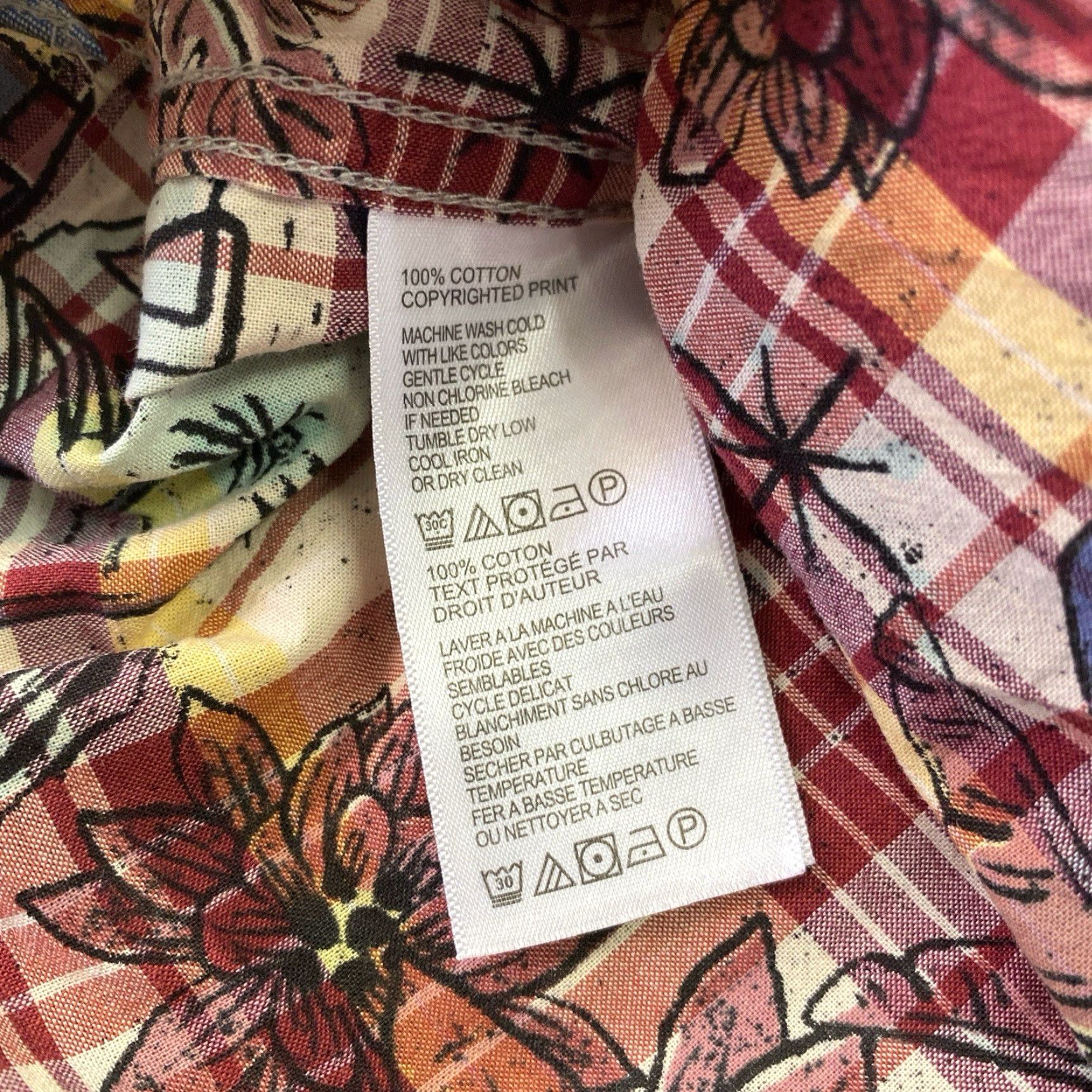 Tommy Bahama Tommy Bahama Shirt Men XL Floral Print Cotton Hawaiian Island Floral Beach Shirt Size US XL / EU 56 / 4 - 3 Thumbnail