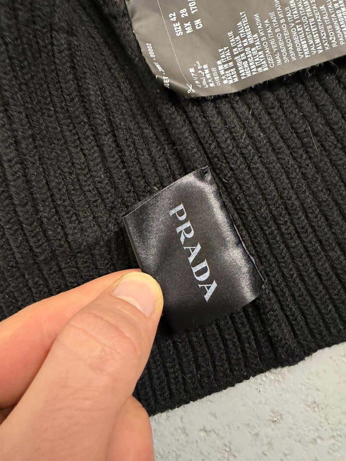 Prada Vintage Prada Souble Breasted Wool Sweater Size M / US 6-8 / IT 42-44 - 18 Thumbnail