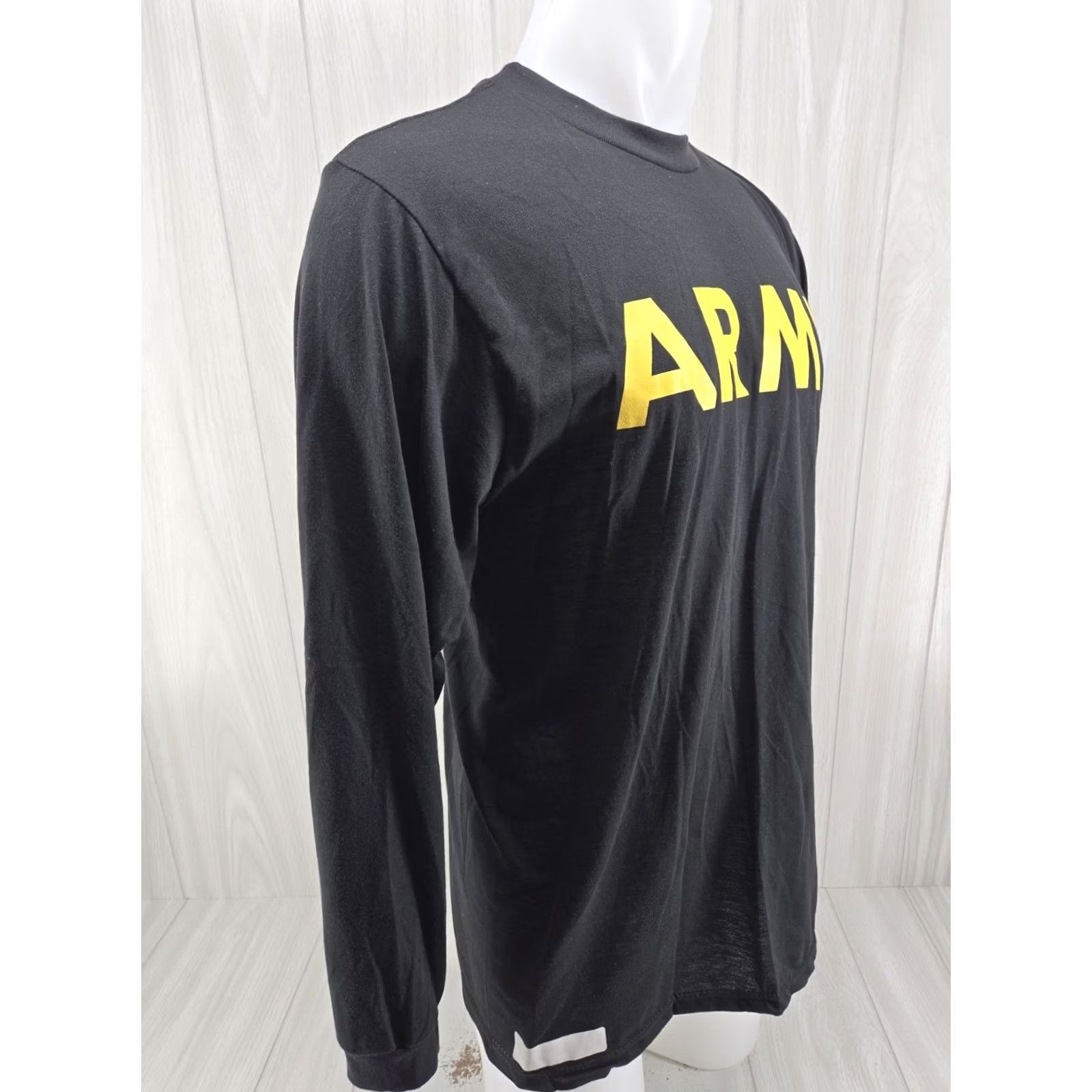 Vintage US Army APFU PT Long Sleeved Shirt Black M Mens Size US M / EU 48-50 / 2 - 7 Thumbnail