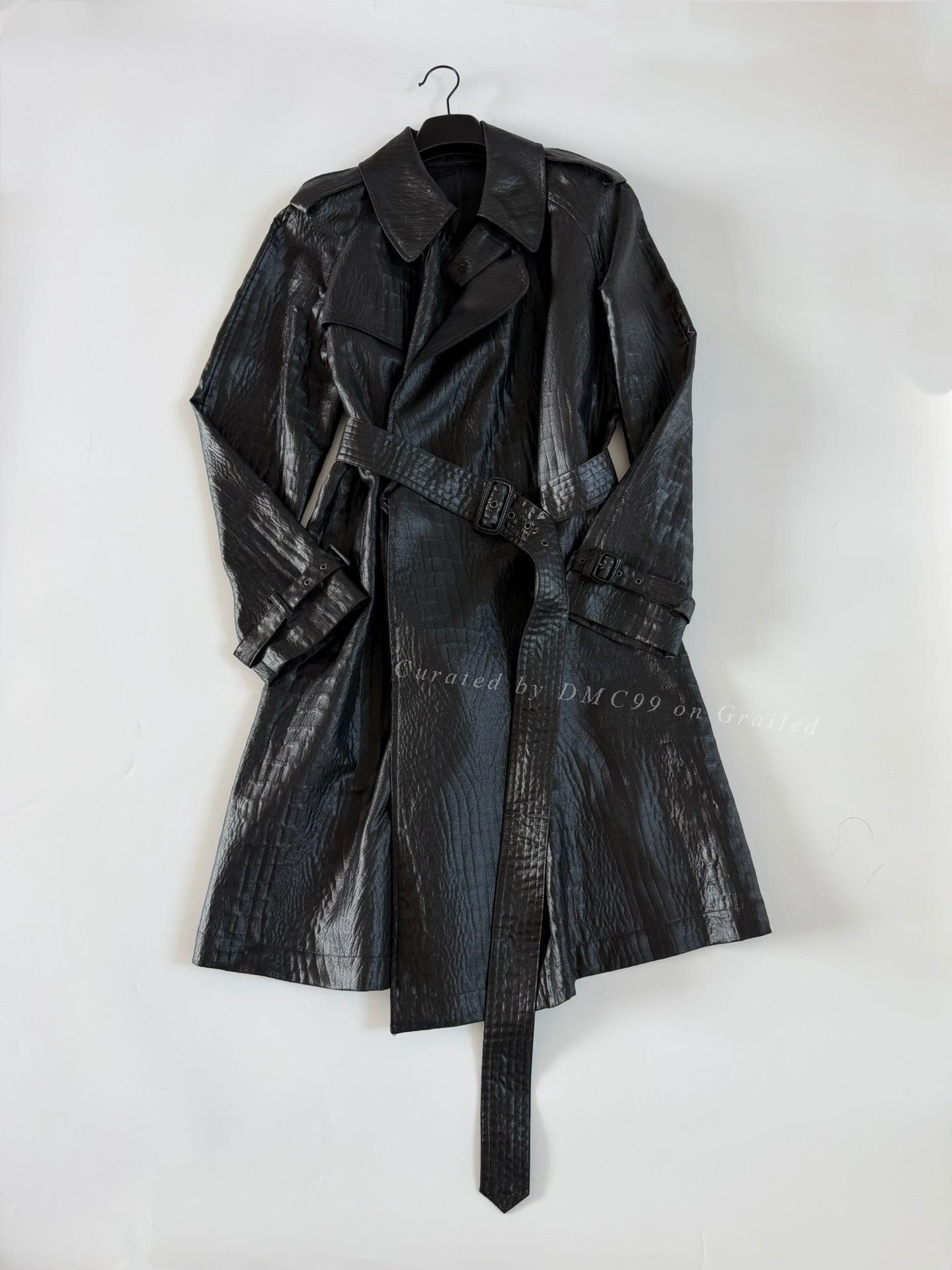 Jean Paul Gaultier Jean Paul Gaultier Vintage Faux Leather Trench Size S / US 4 / IT 40 - 1 Thumbnail