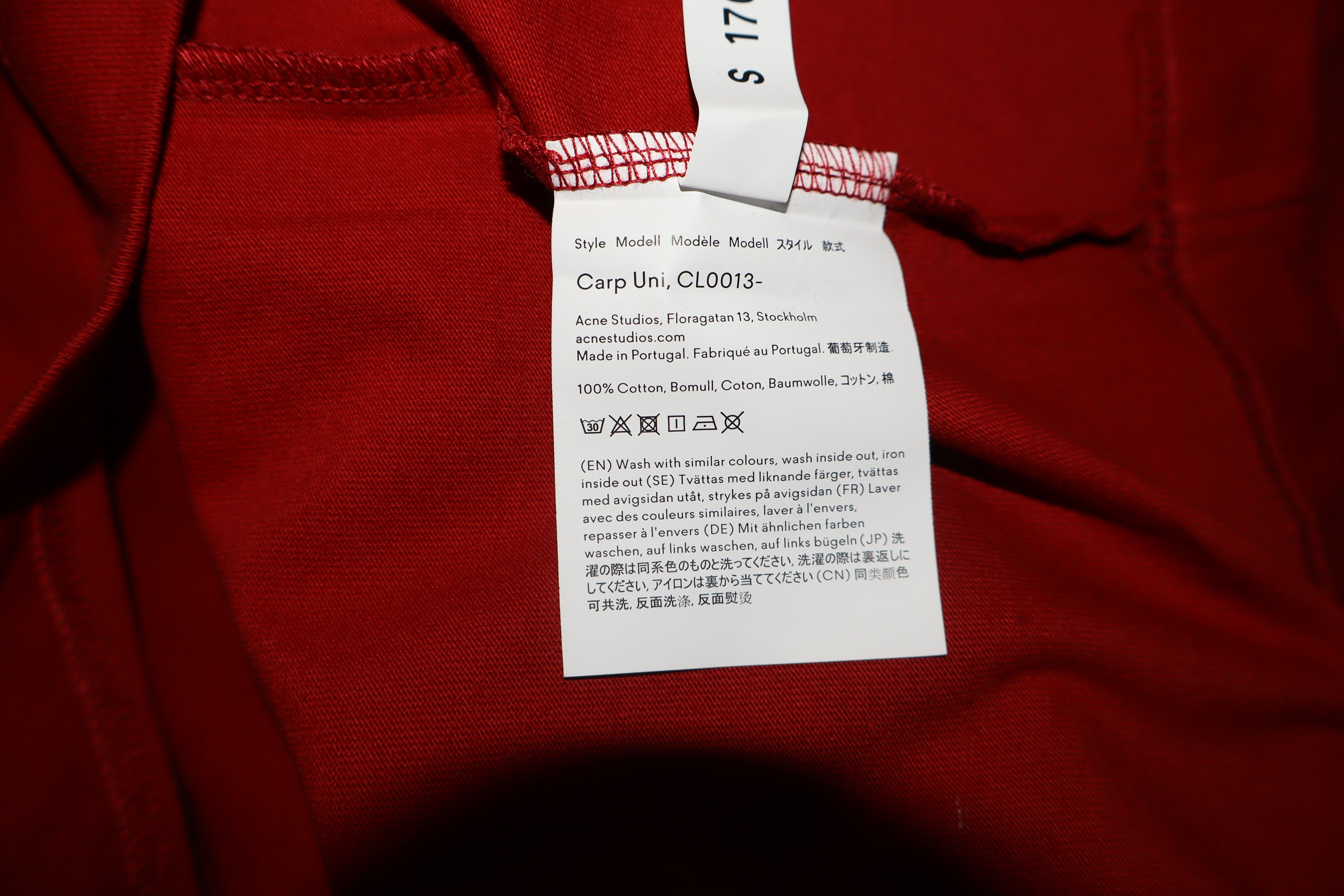 Acne Studios Logo badge t-shirt Size US S / EU 44-46 / 1 - 12 Thumbnail
