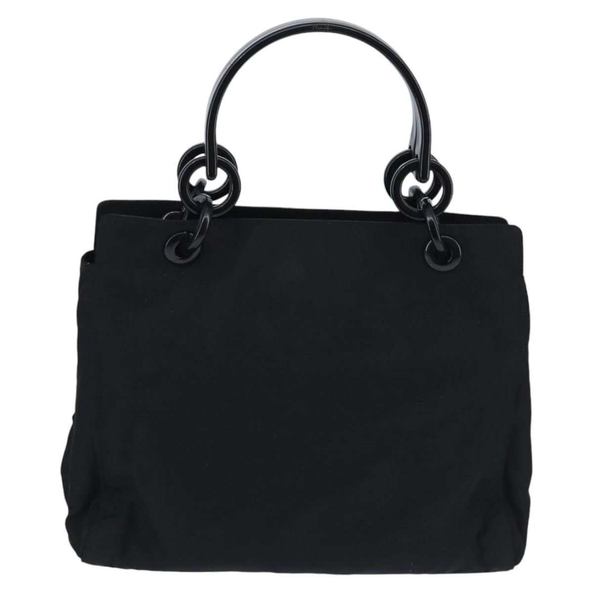 Prada Black Synthetic Handbag (Pre-Owned) Size ONE SIZE - 1 Thumbnail