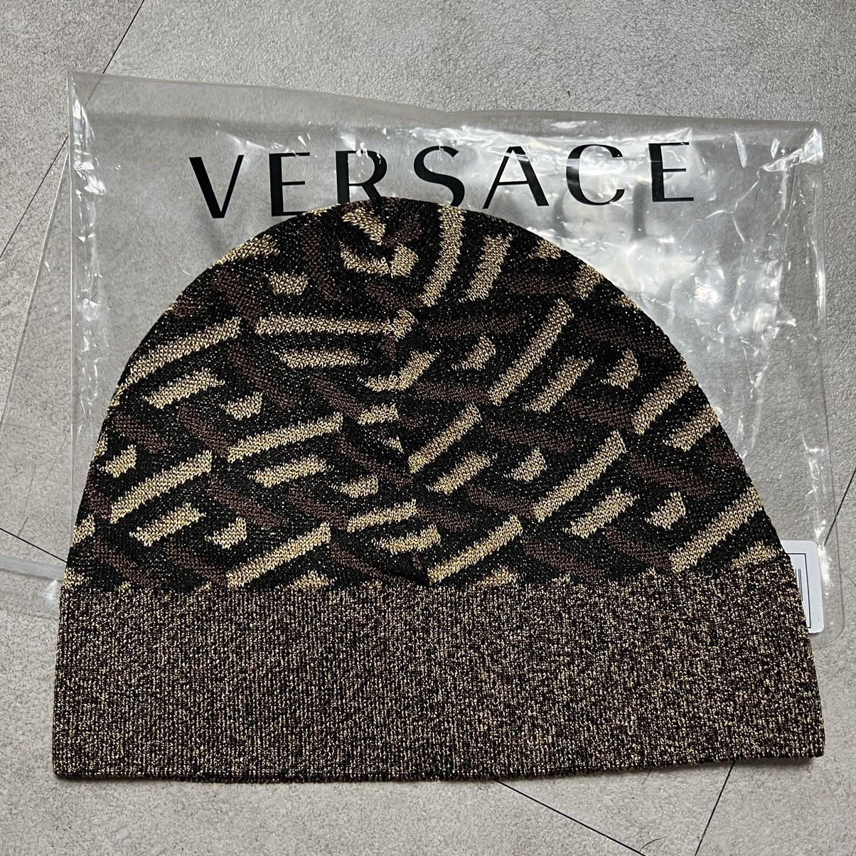 Versace Versace Monogram Print Bucket Hat Size ONE SIZE - 2 Thumbnail