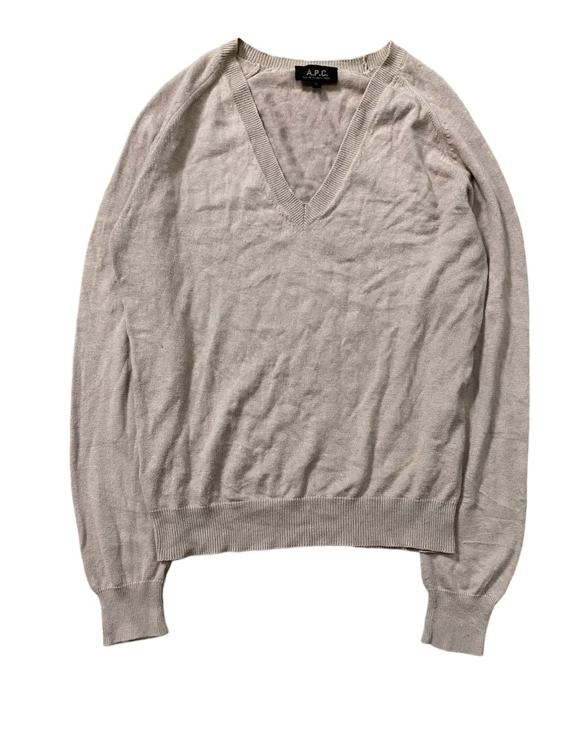 A.P.C. Vintage cashmere wool knitwear Size M / US 6-8 / IT 42-44 - 1 Thumbnail