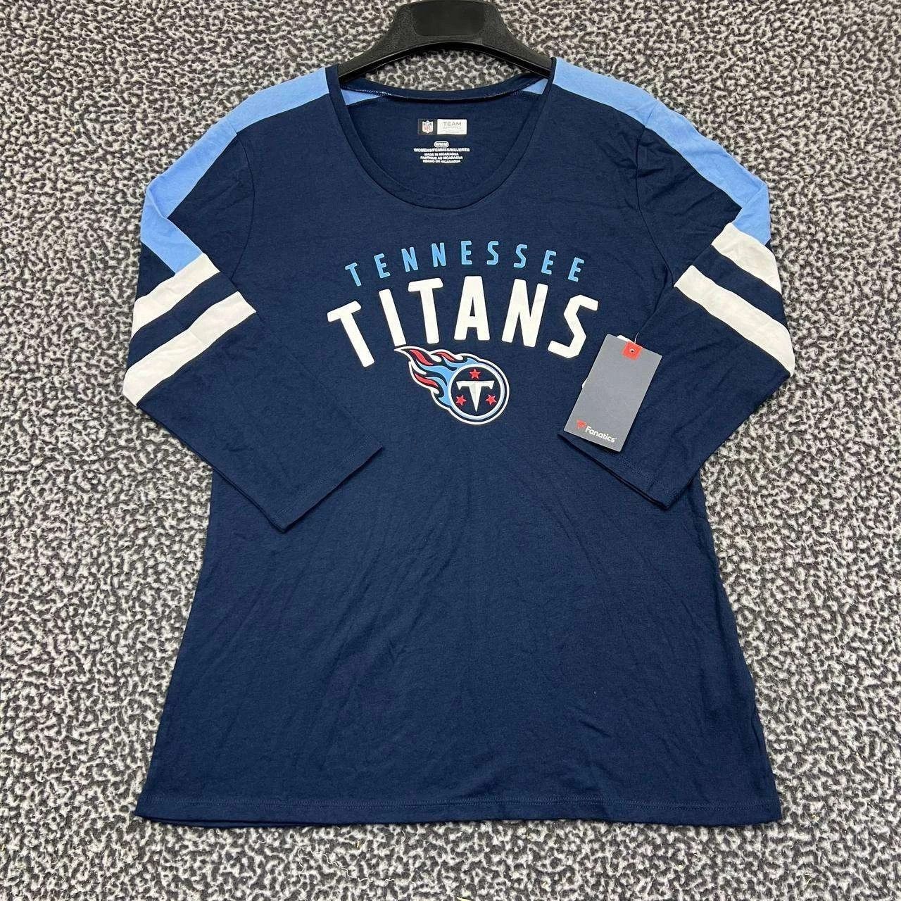 Other Tennessee Titans Shirt Women Blue Long Sleeve Crew Neck M Size M / US 6-8 / IT 42-44 - 1 Thumbnail